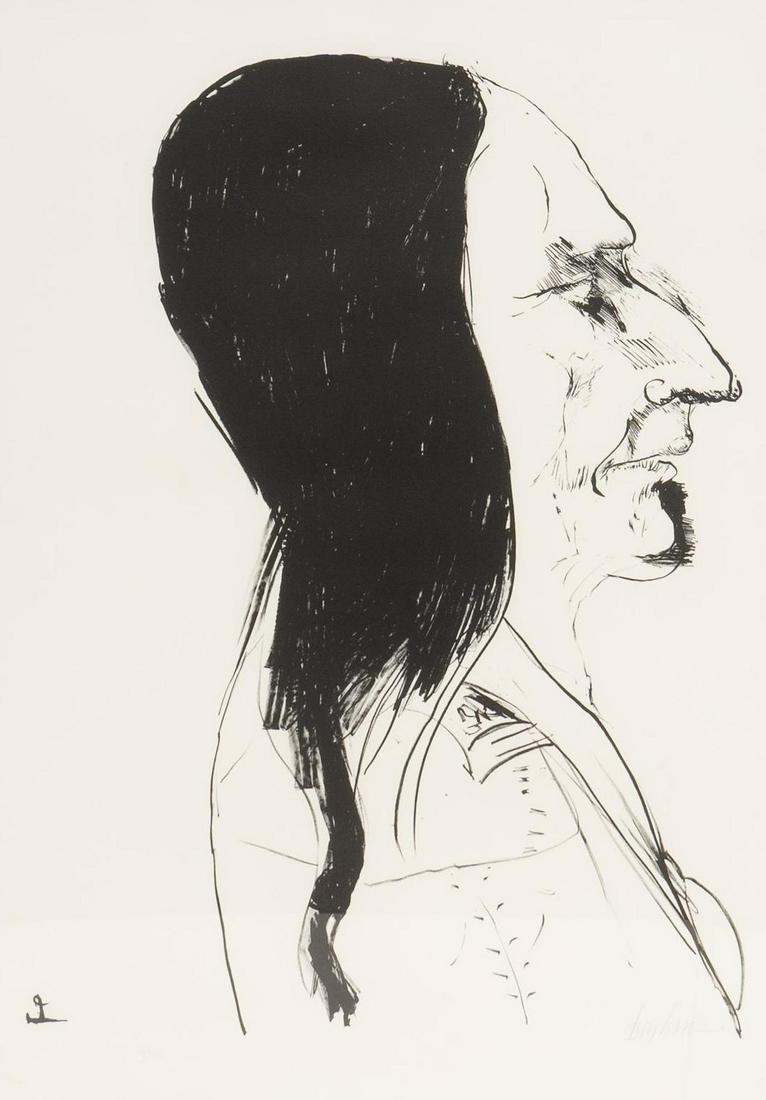 Leonard Baskin (1922-2000), "Pedro Cajete" (1 of 8)