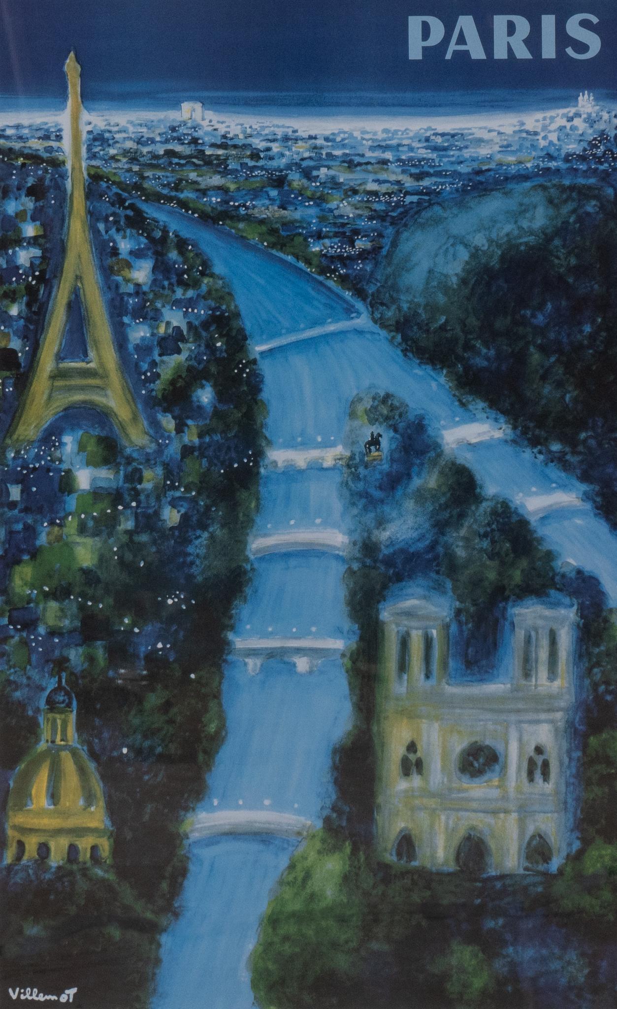 Paris Travel Poster (1 of 4)