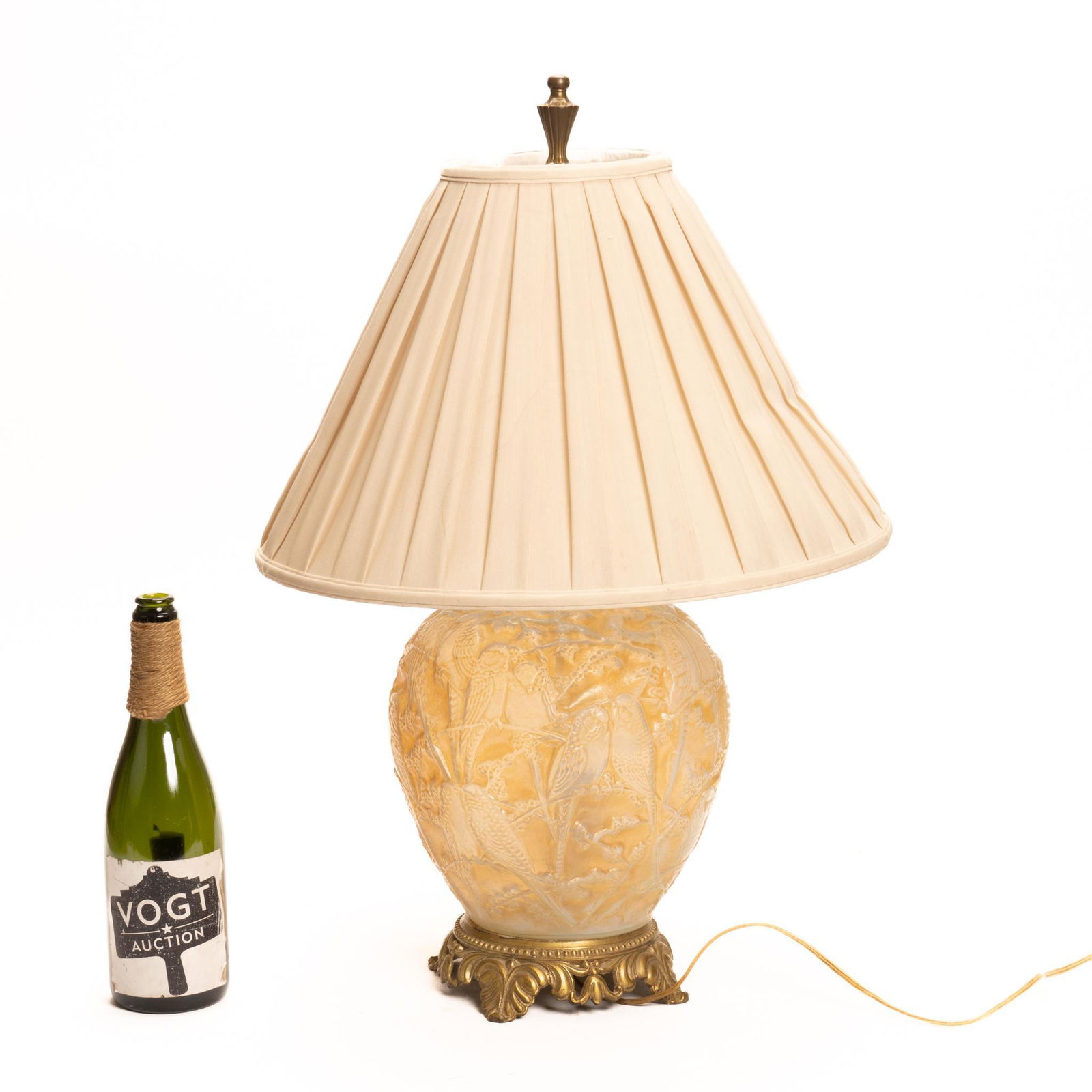 Lalique Perruches Table Lamp (1 of 3)