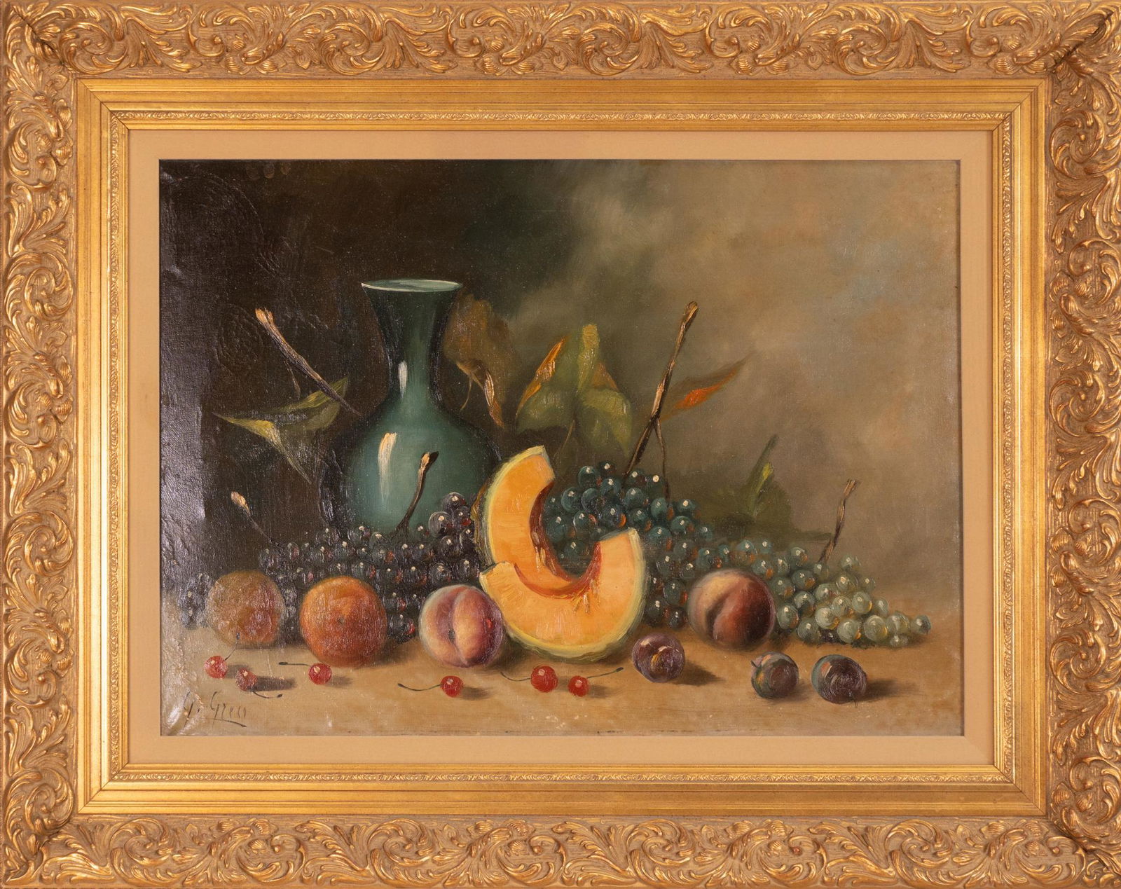 G. Greco, Still Life with Pitcher and Cantaloupes (1 of 3)