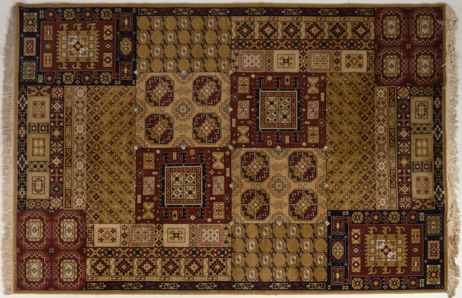 Hand-Made Turkish Estate Rug, 10" x 6'7" (1 of 4)