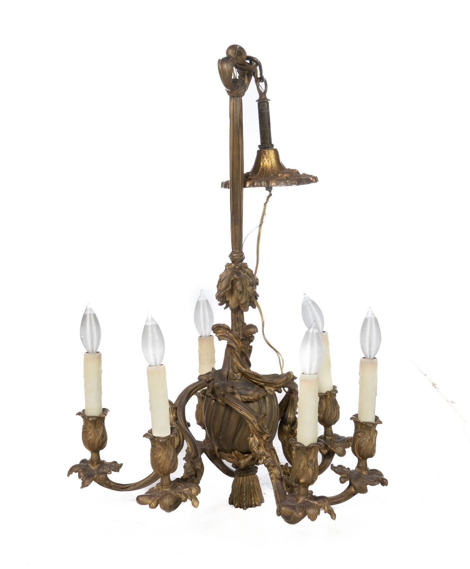 Vintage Brass Chandelier (1 of 6)