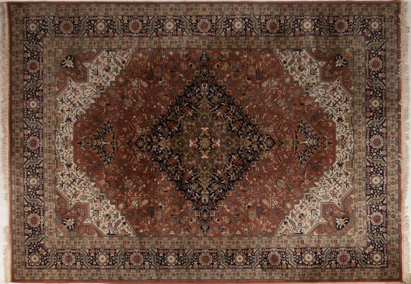 Heriz Style Rug, 11'2" x 8'3" (1 of 4)