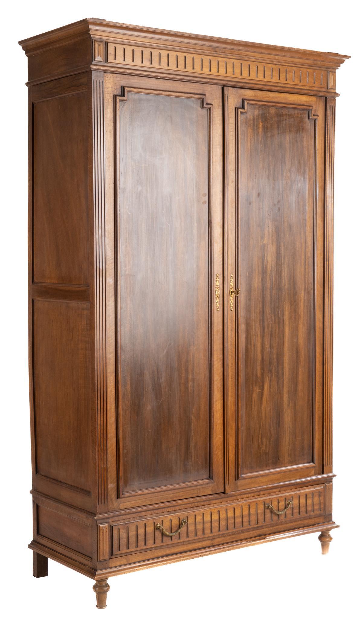 Louis Philippe Style Armoire (1 of 5)