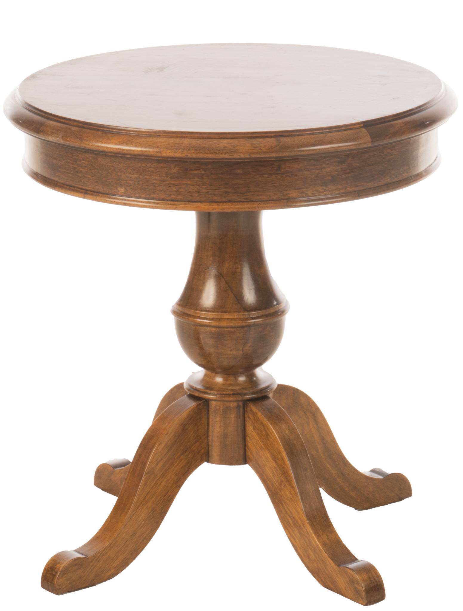 Victorian Pedestal Side Table (1 of 4)