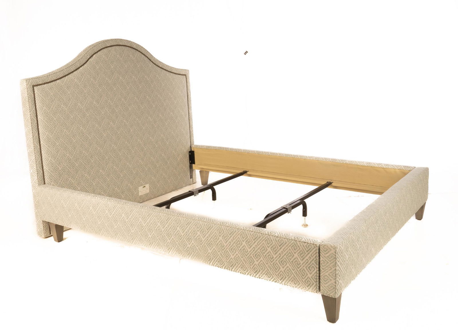 Retro Upholstered Bed Frame (1 of 5)