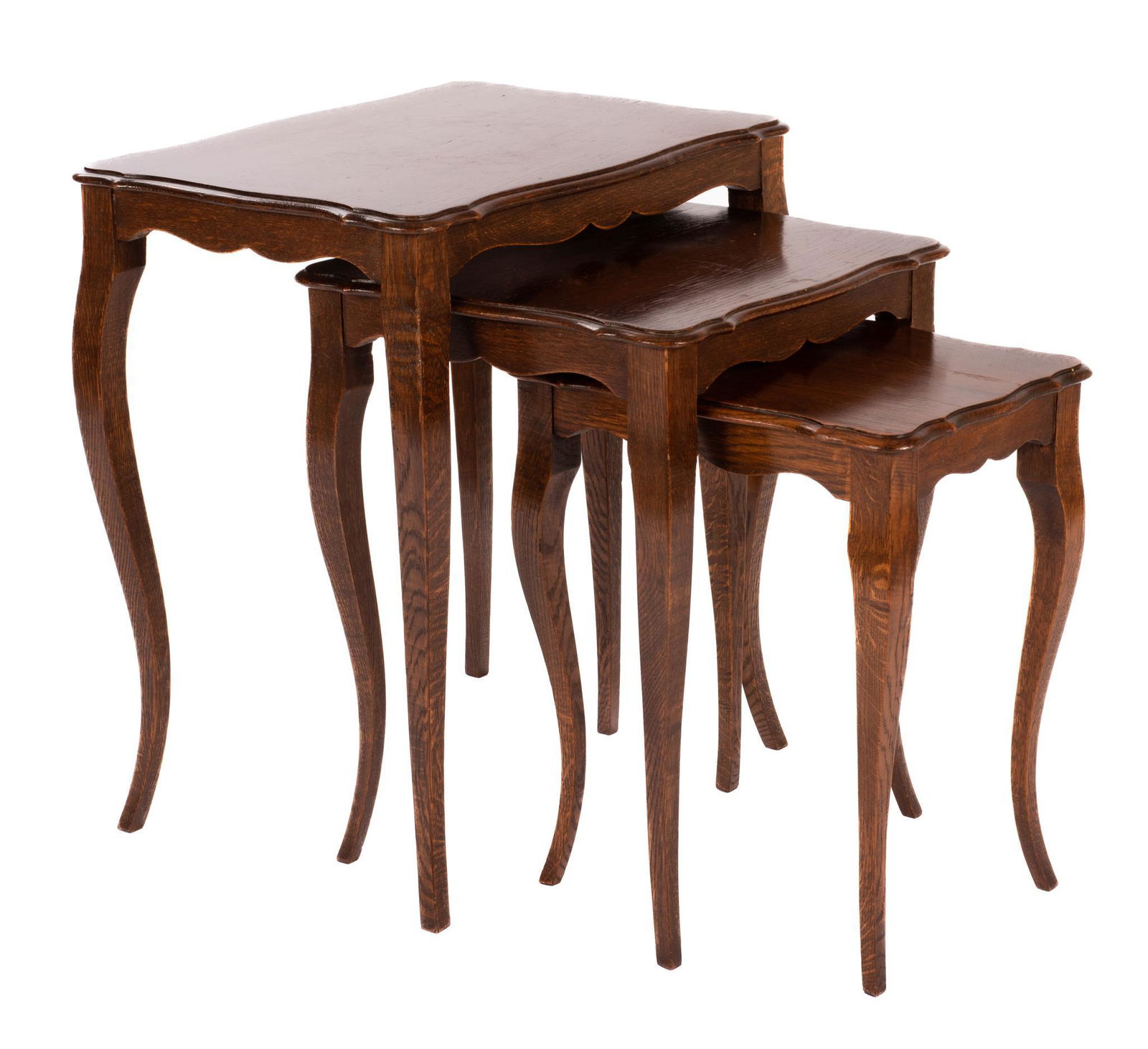 Nest of (3) Louis XV Style Tables (1 of 8)