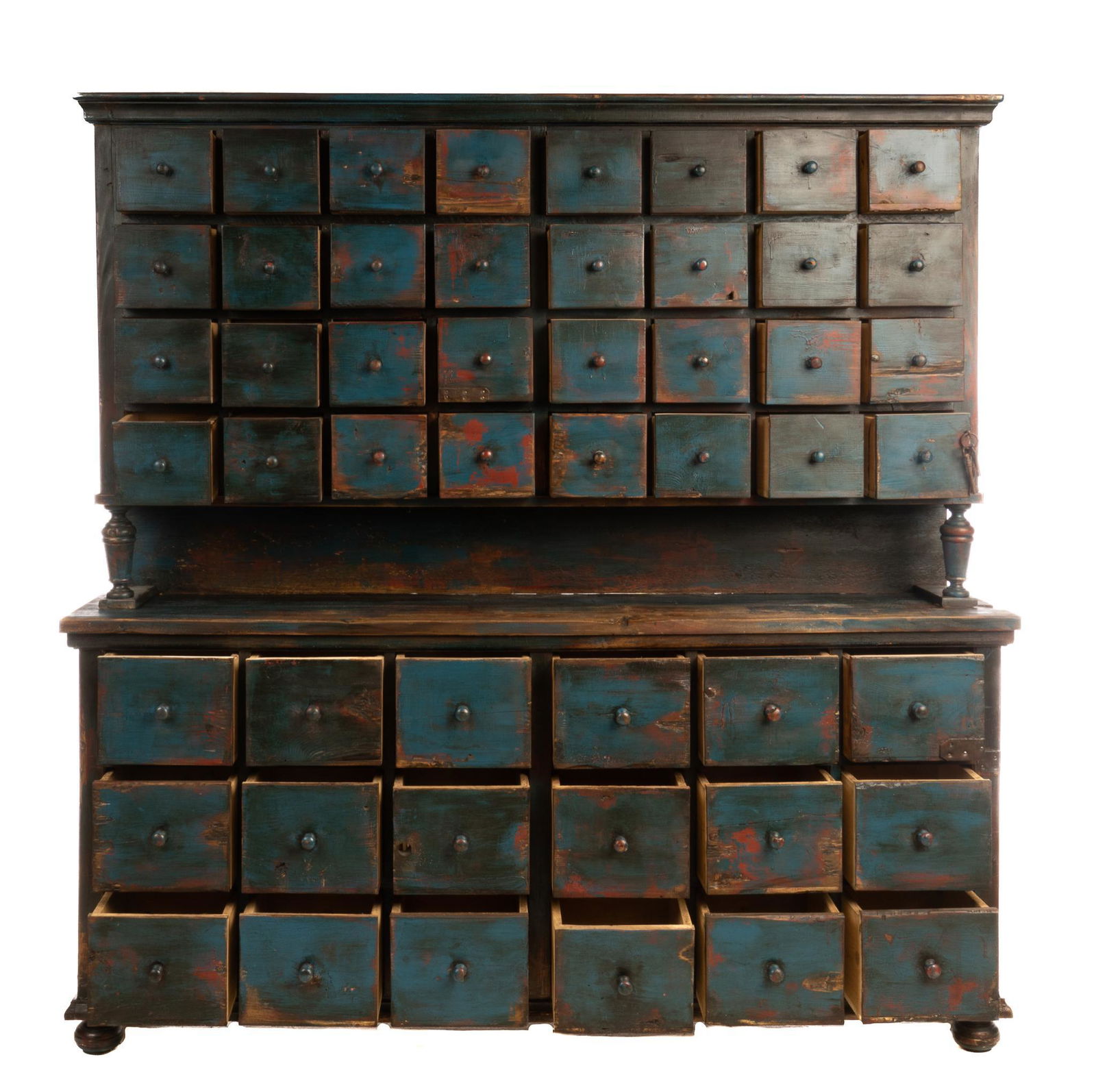 Rustic General Store Cabinet (1 of 5)