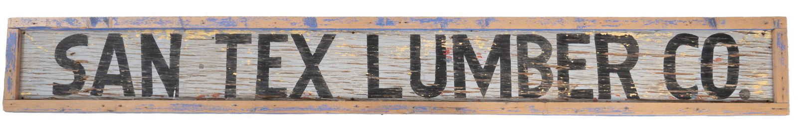 Vintage San Tex Lumber Co Sign (1 of 3)
