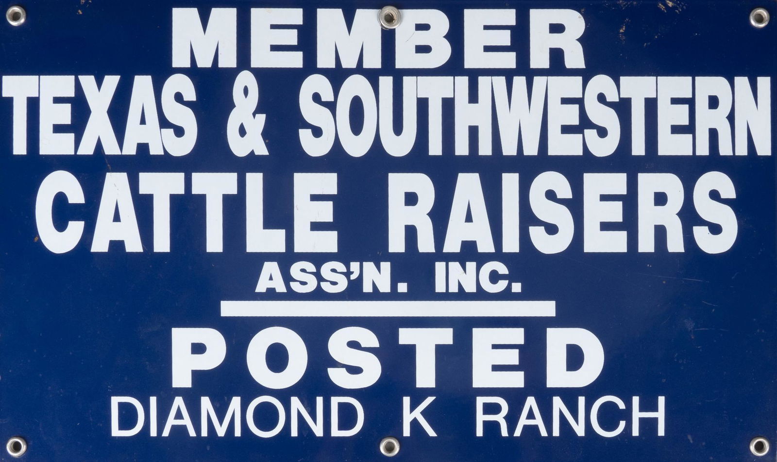 Texas and Southwestern Cattle Raisers Sign (1 of 2)
