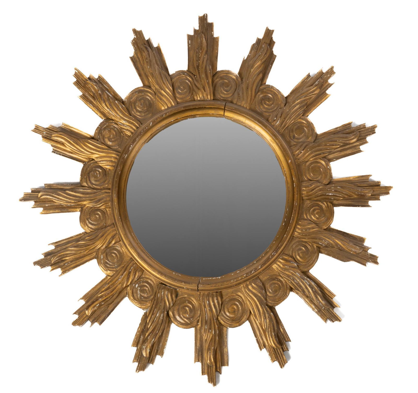 Vintage Sunburst Wall Mirror (1 of 4)