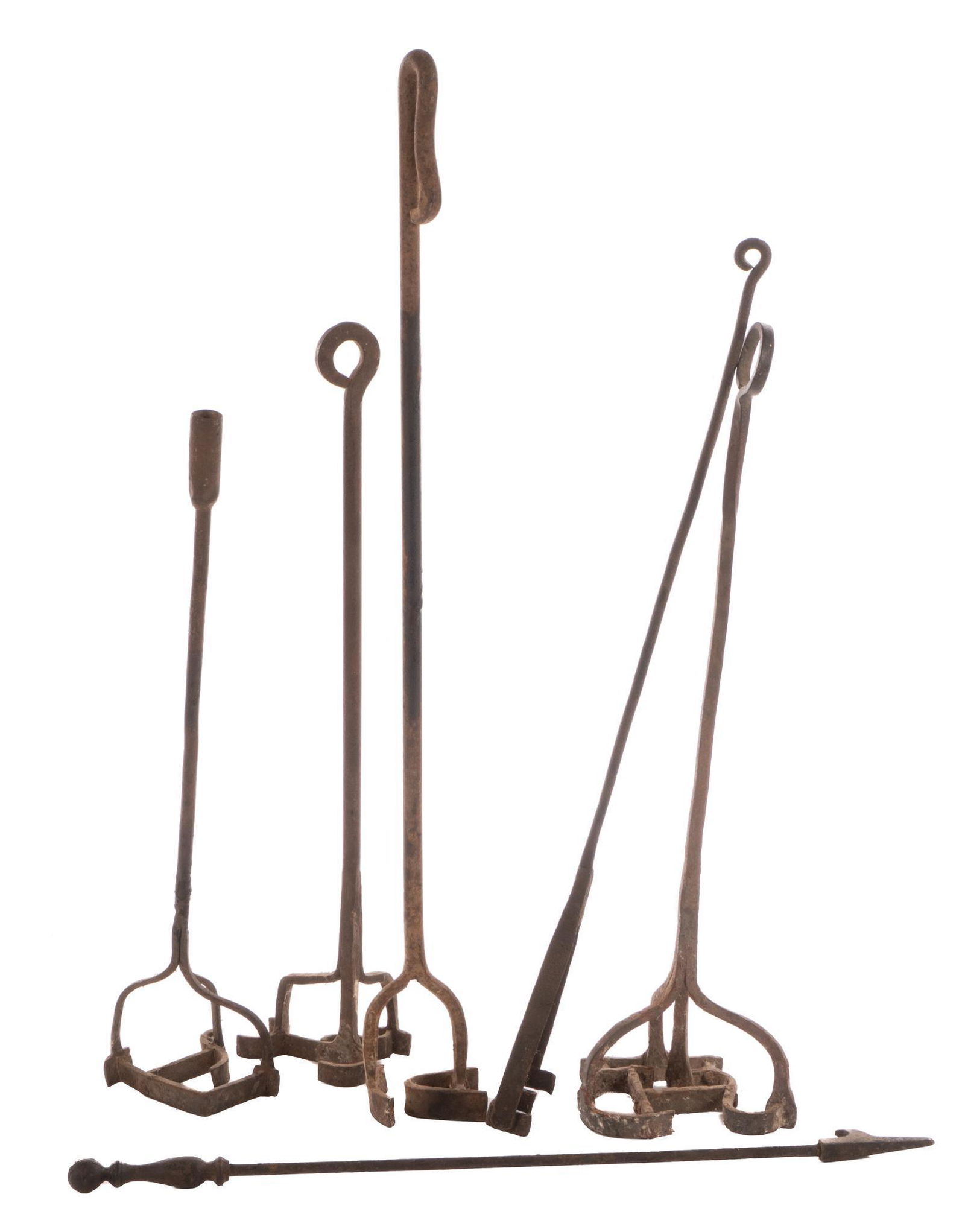 Collection of (6) Early Texas Cattle Brands (1 of 8)