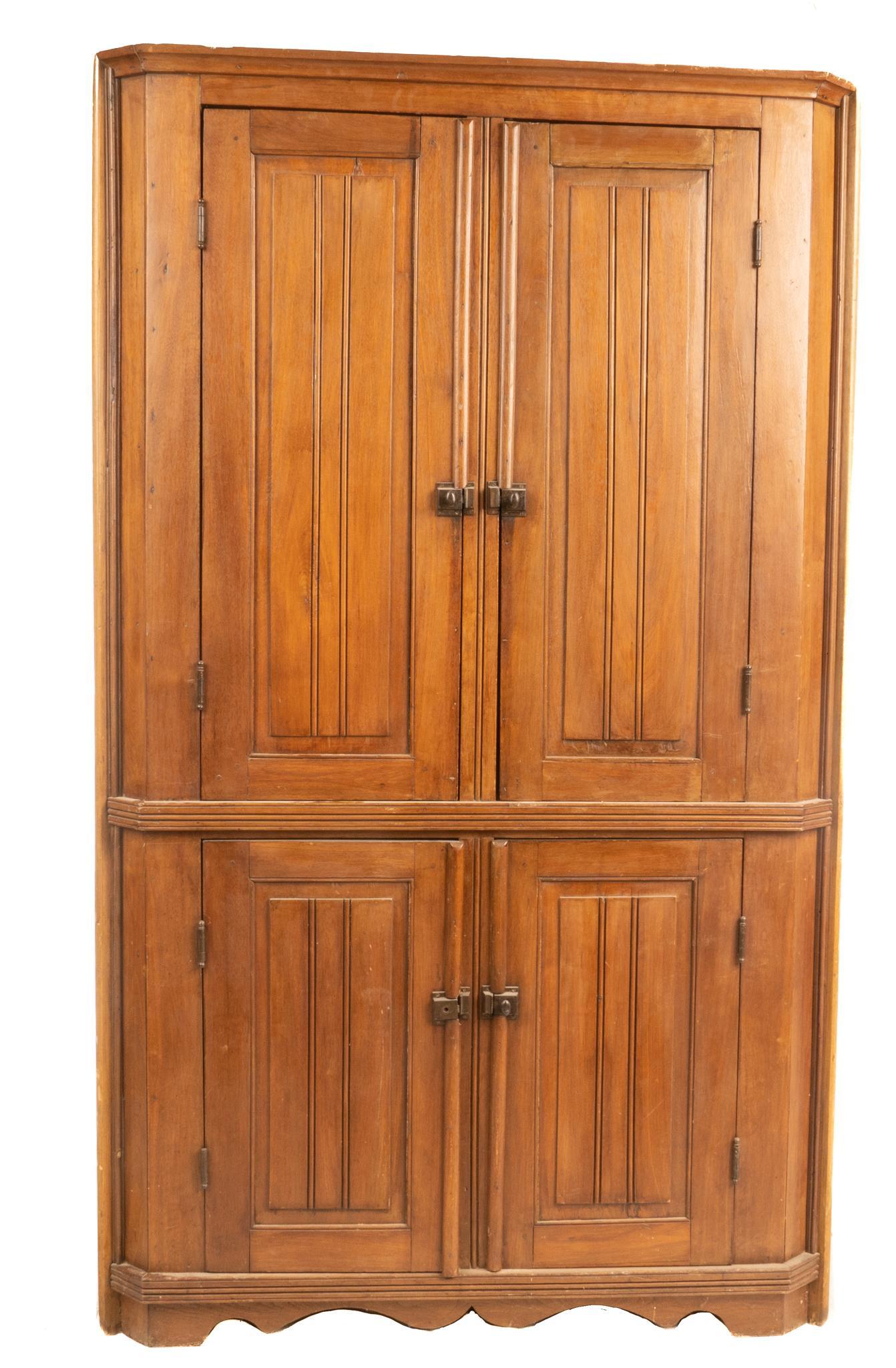 Farmhouse Corner Cabinet (1 of 5)