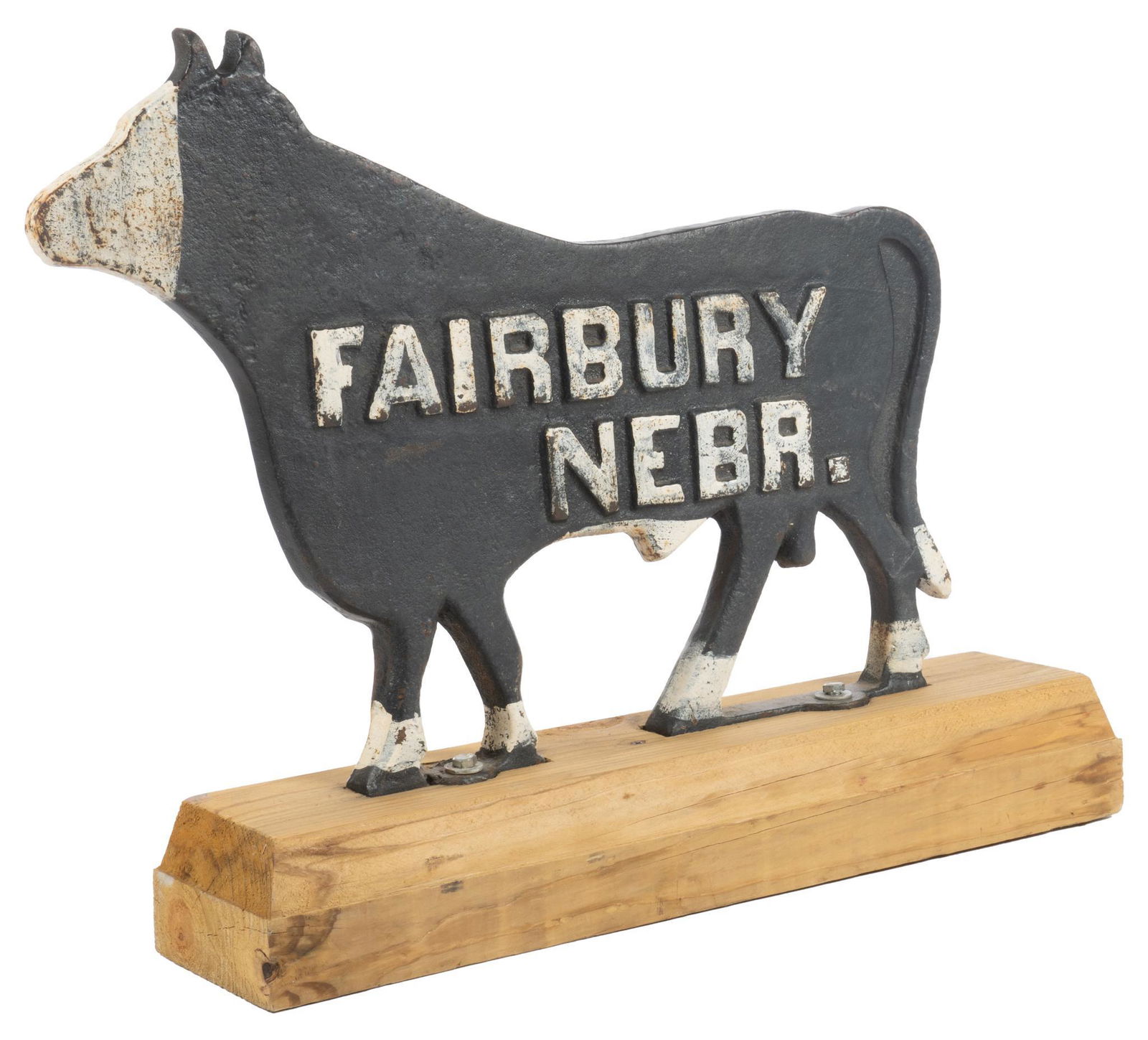 Fairbury Nebraska Cow Windmill Weight (1 of 4)