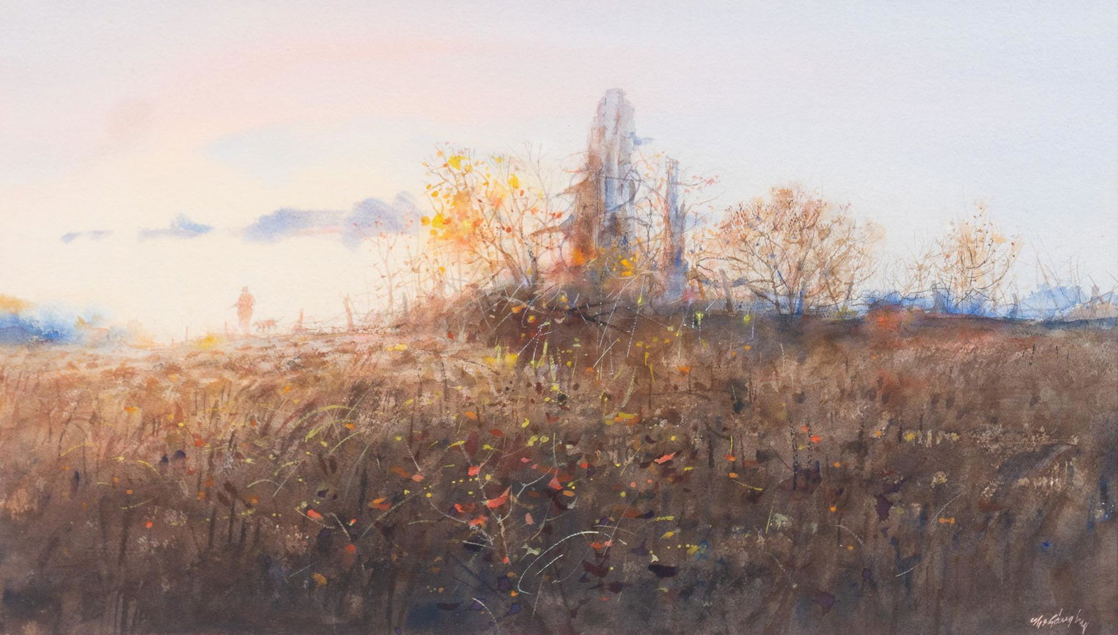 Clay McGaughy (1931-2021), "Limited Out" (1 of 5)