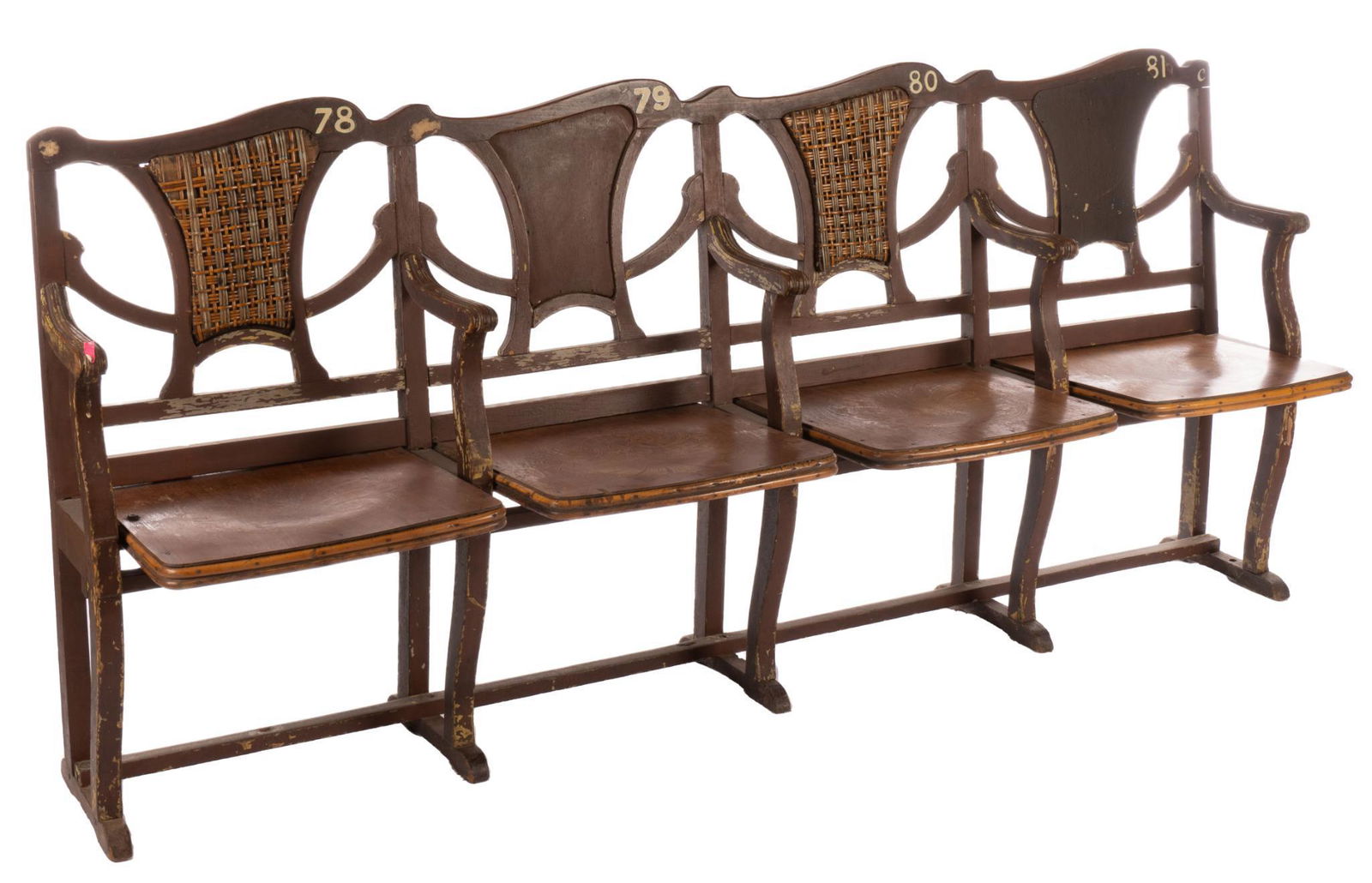 Art Nouveau Style Theater Seats (1 of 6)