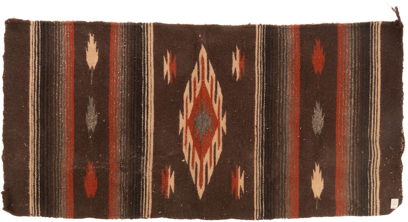 Hand-Woven Native American Horse Blanket (1 of 4)