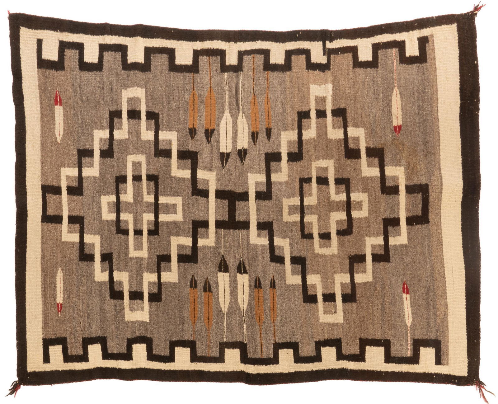 Hand-Woven Native American Horse Blanket (1 of 3)