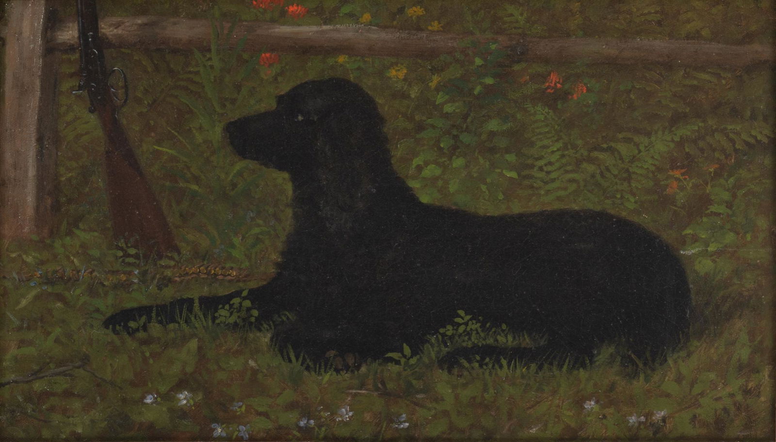 Enoch Wood Perry (1831-1915), N.A., Hunting Dog, c.1870 (1 of 5)