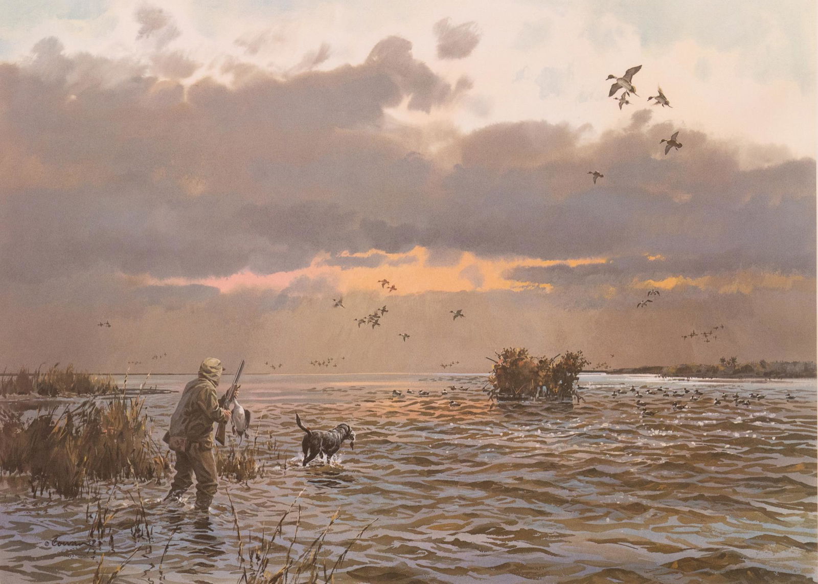 John P. Cowan, Ducks Unlimited Print (1 of 7)