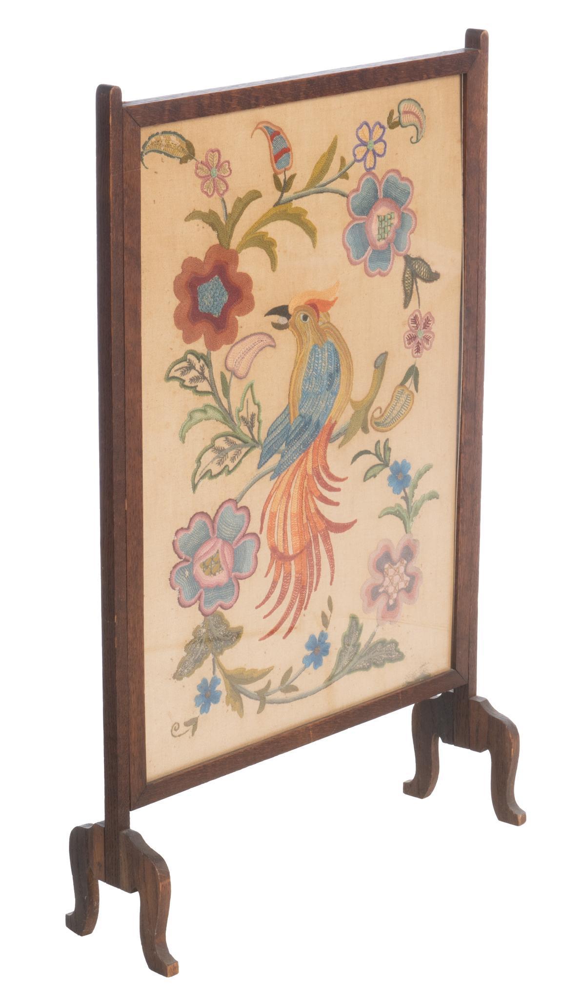 Vintage Needlepoint Firescreen (1 of 4)