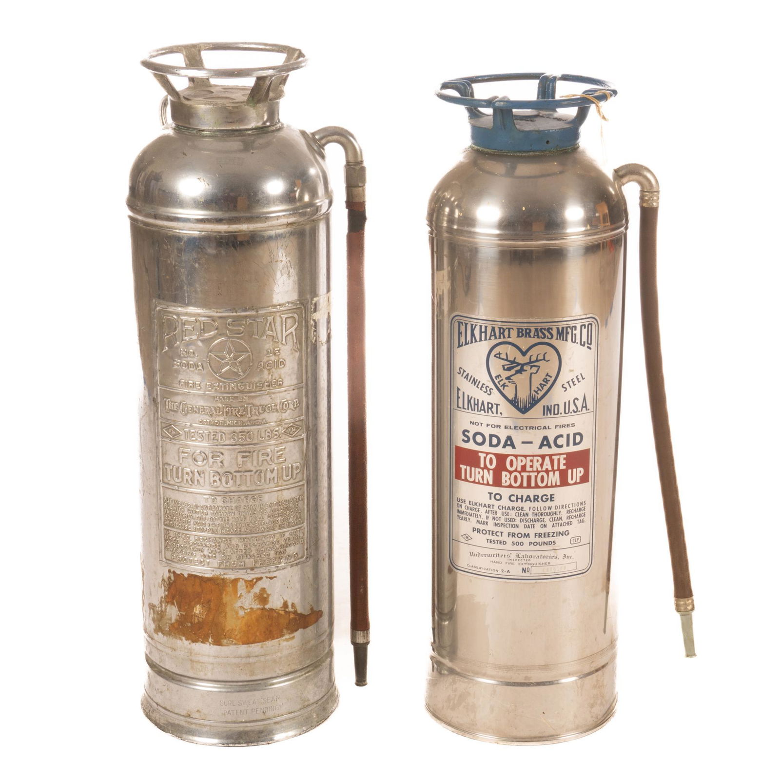 Pair of Vintage Soda Acid Fire Extinguishers (1 of 6)