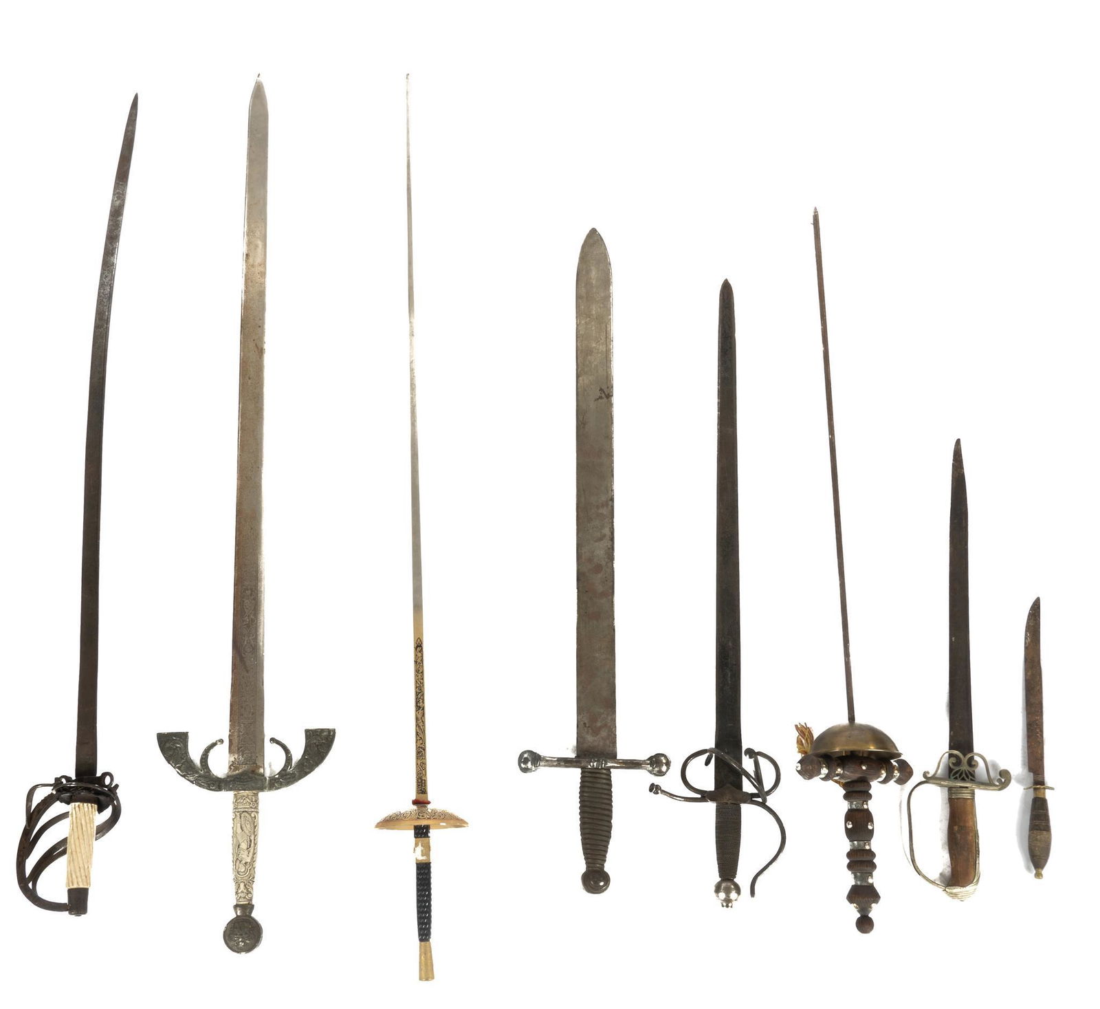 Collection of (8) Replica Display Swords & Blades (1 of 5)