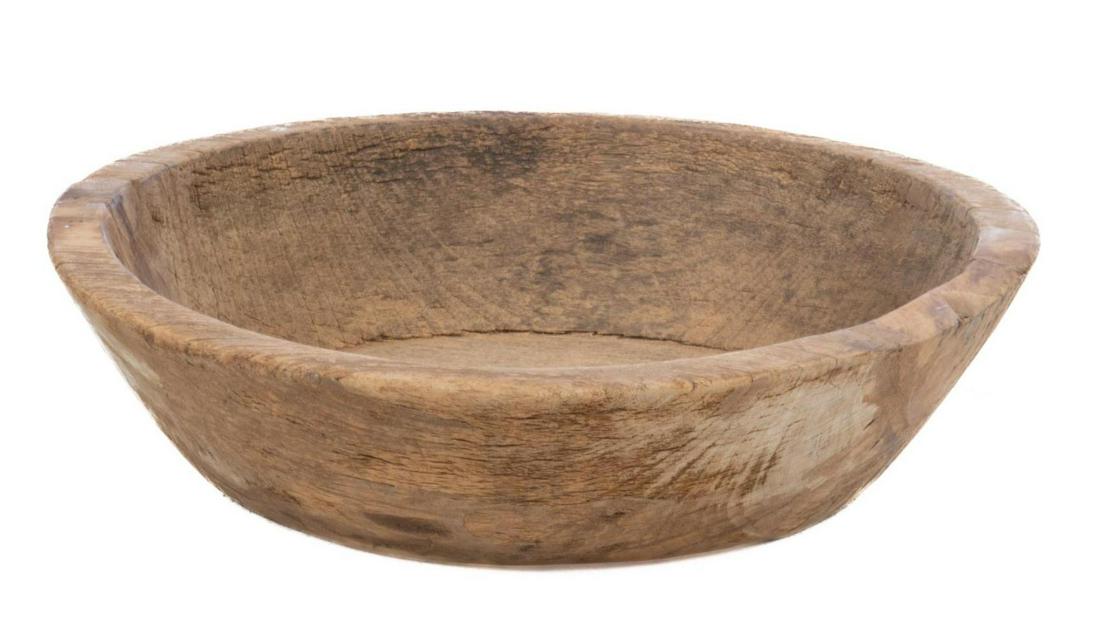 Rustic Farmhouse Dough Bowl (1 of 3)