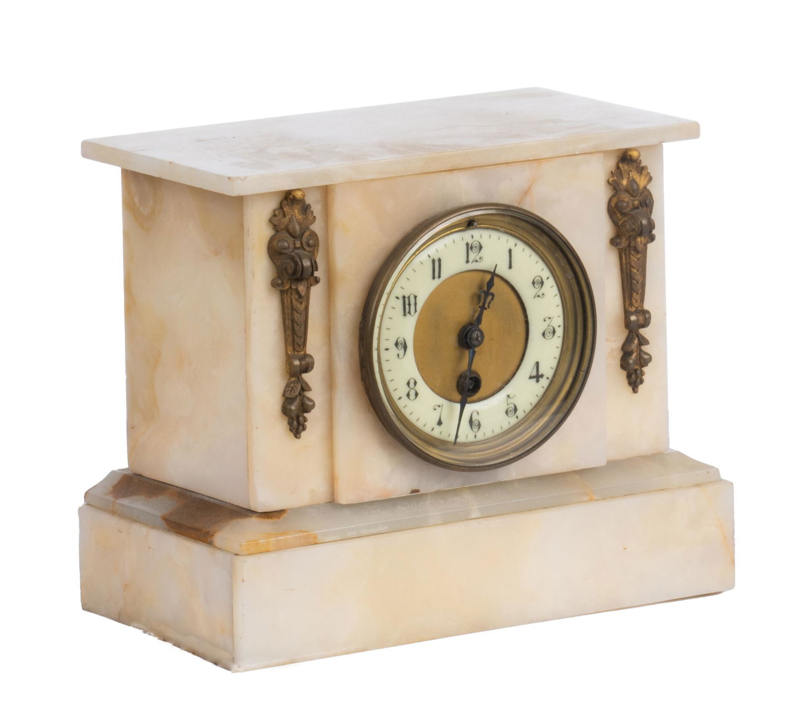 Alabaster Mantle Clock (1 of 5)
