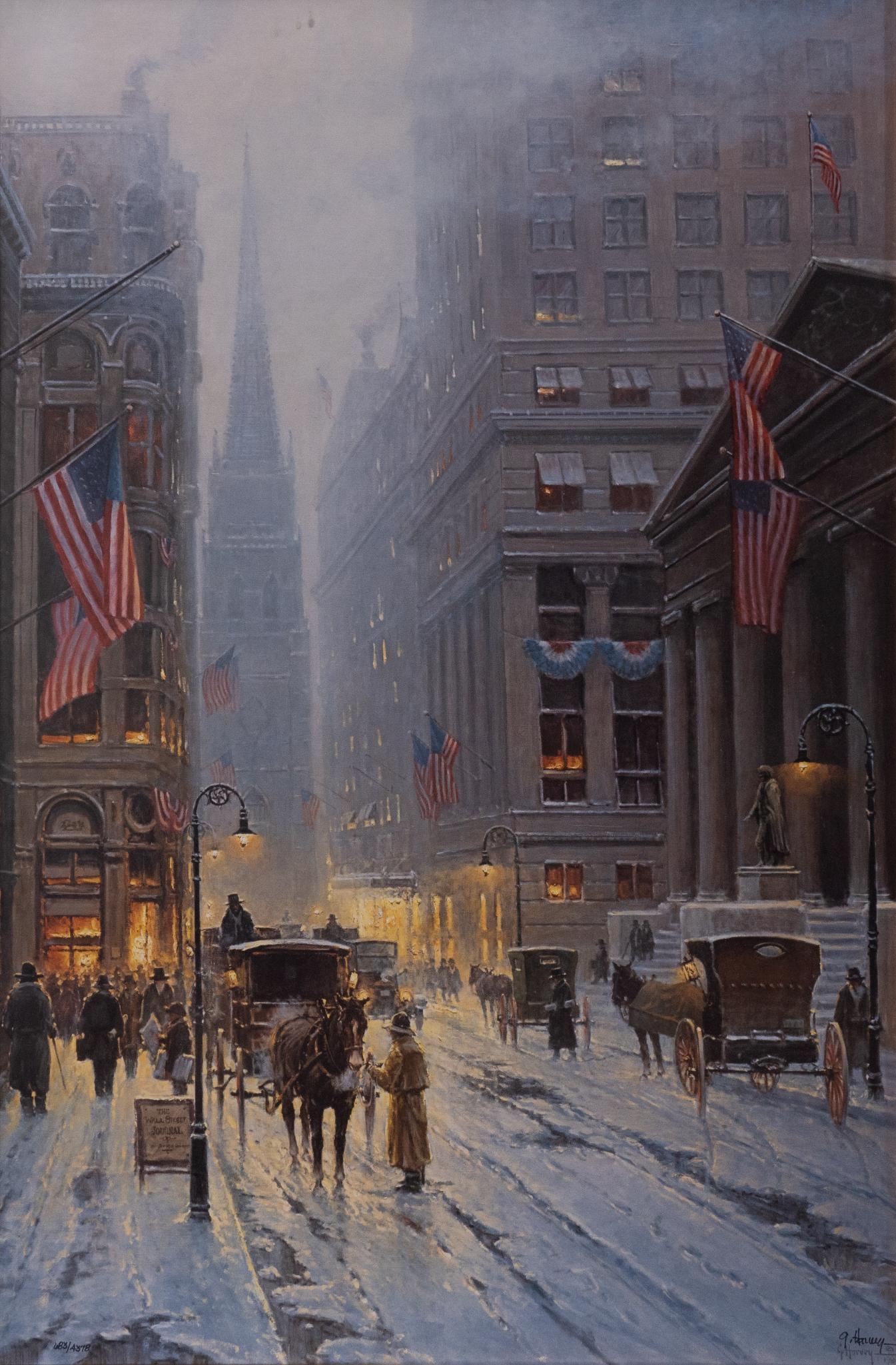 G. Harvey (Gerald Harvey Jones), "Wallstreet, New York", 1989 (1 of 5)
