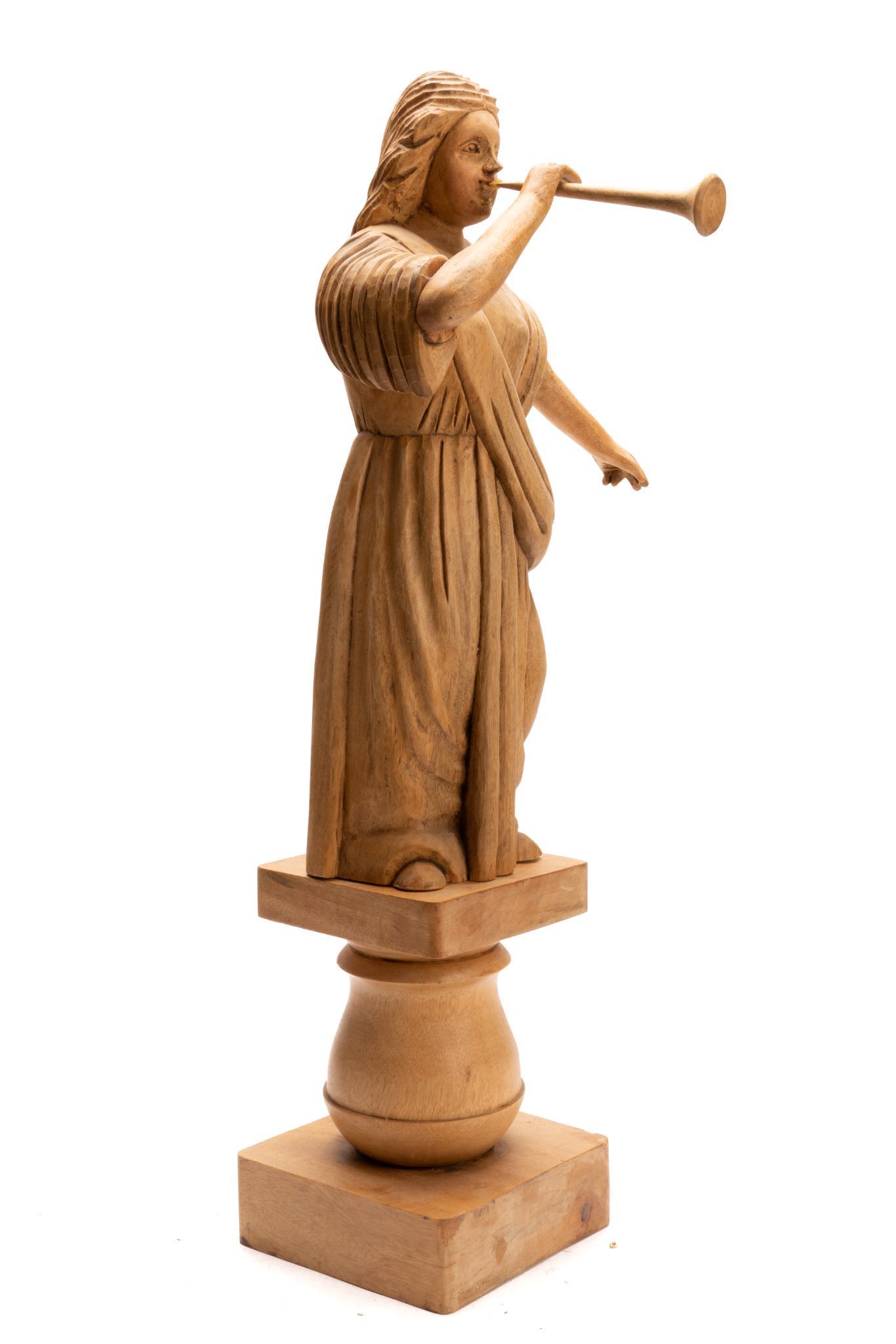 Carved Santo, Archangel Gabriel (1 of 4)