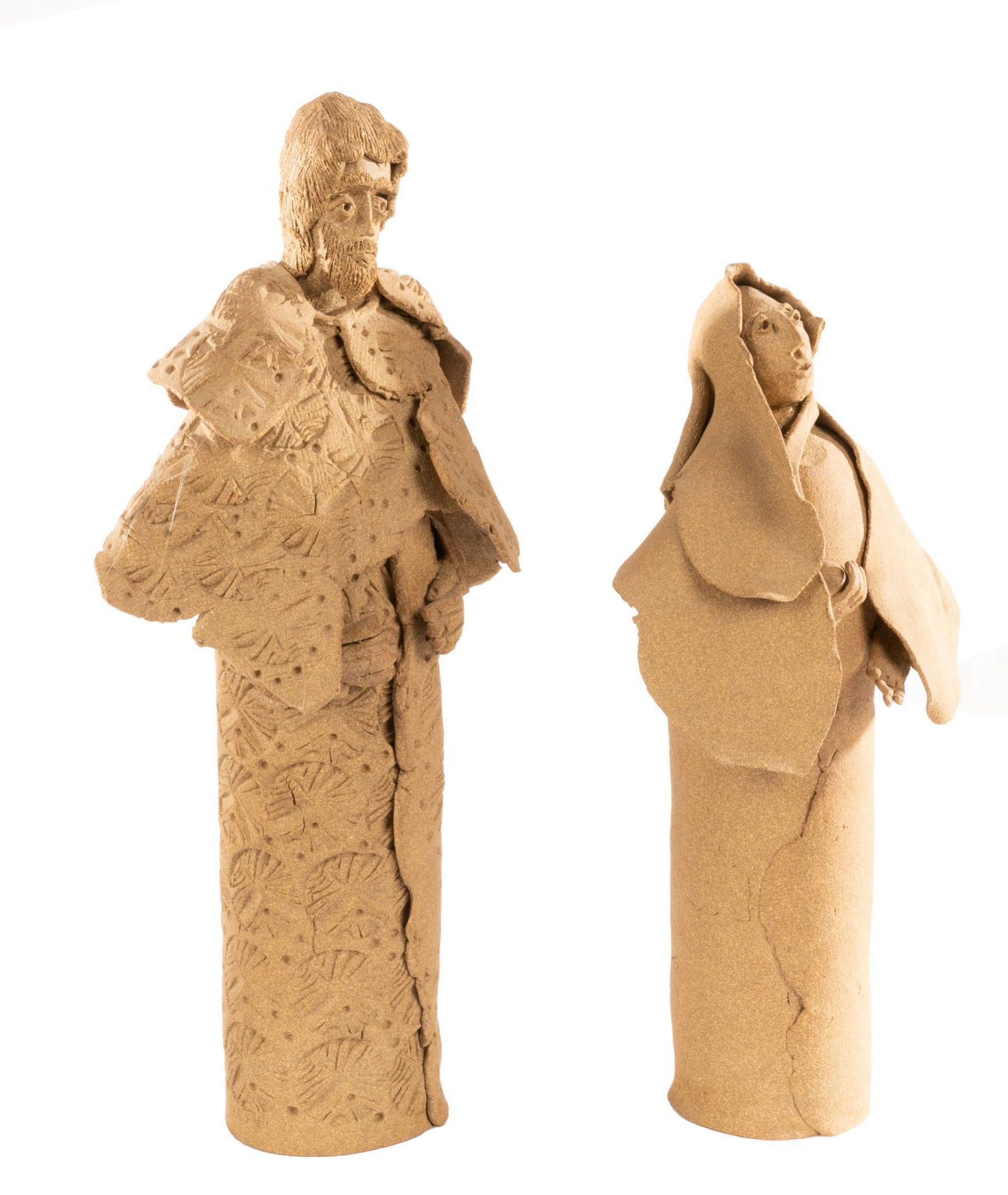 The Studio of Brother Cletus Behlmann (1933-2016), Pair of Religious Statues (1 of 4)