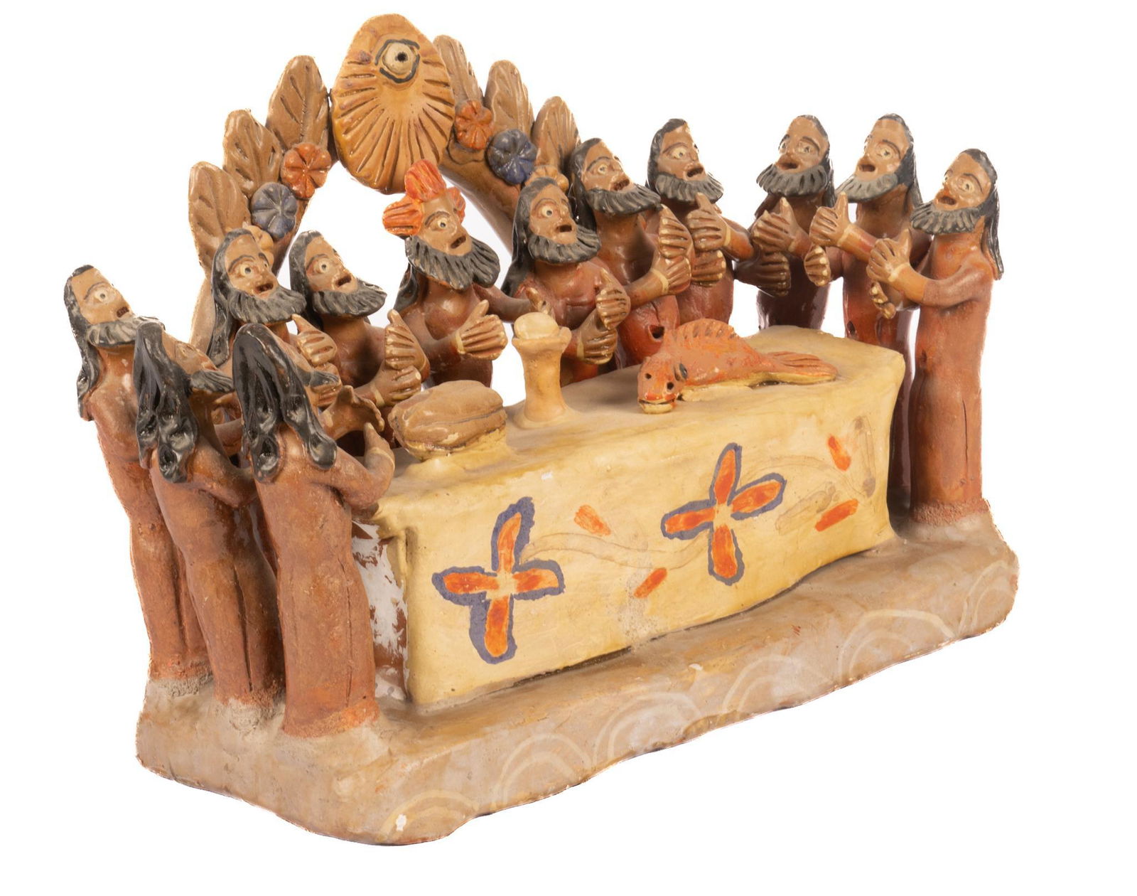 Ocumicho Style Last Supper Tableau (1 of 4)