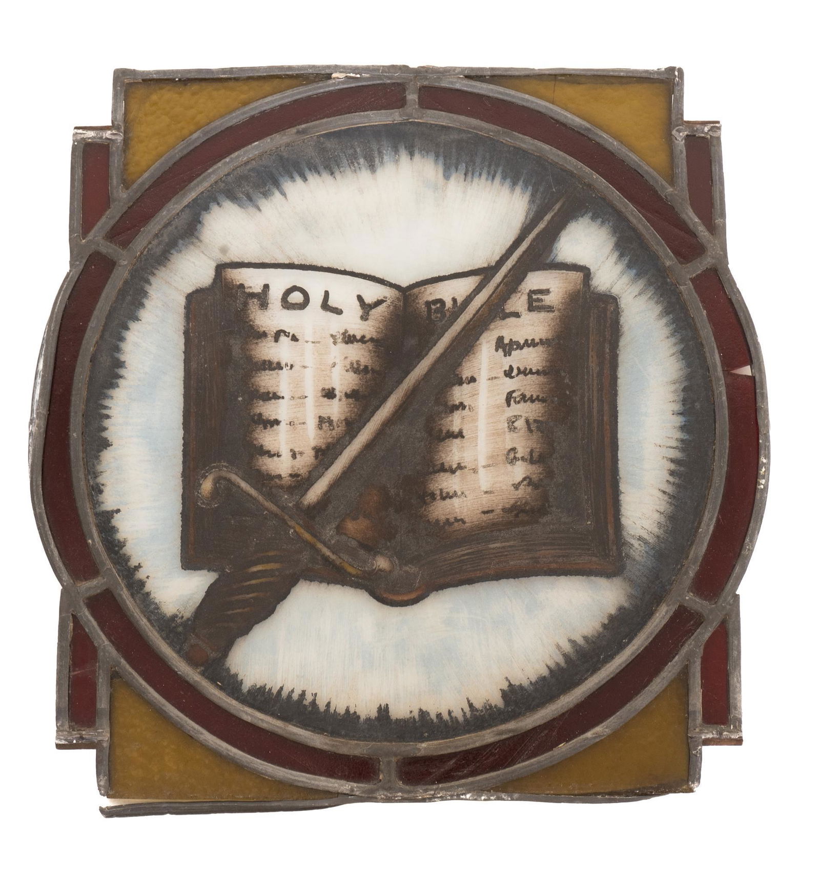 Holy Bible Stained Glass (1 of 2)