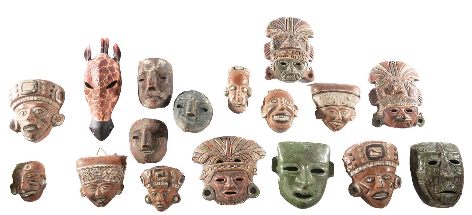 Collection of Mexican Masks (1 of 6)