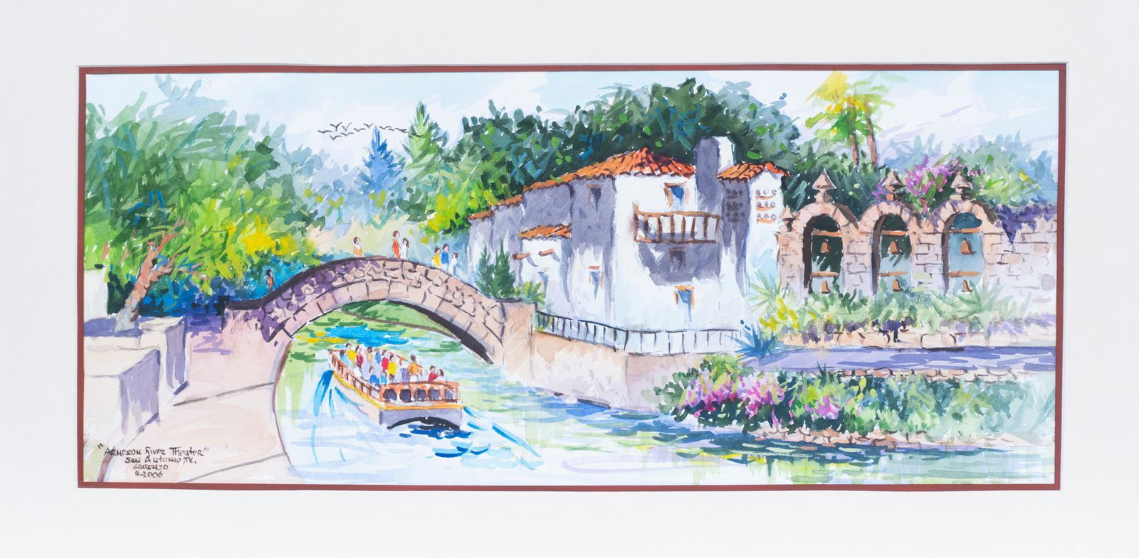 Lorenzo Castaneda (b. 1940, San Antonio, TX), Arneson River Theatre (1 of 4)