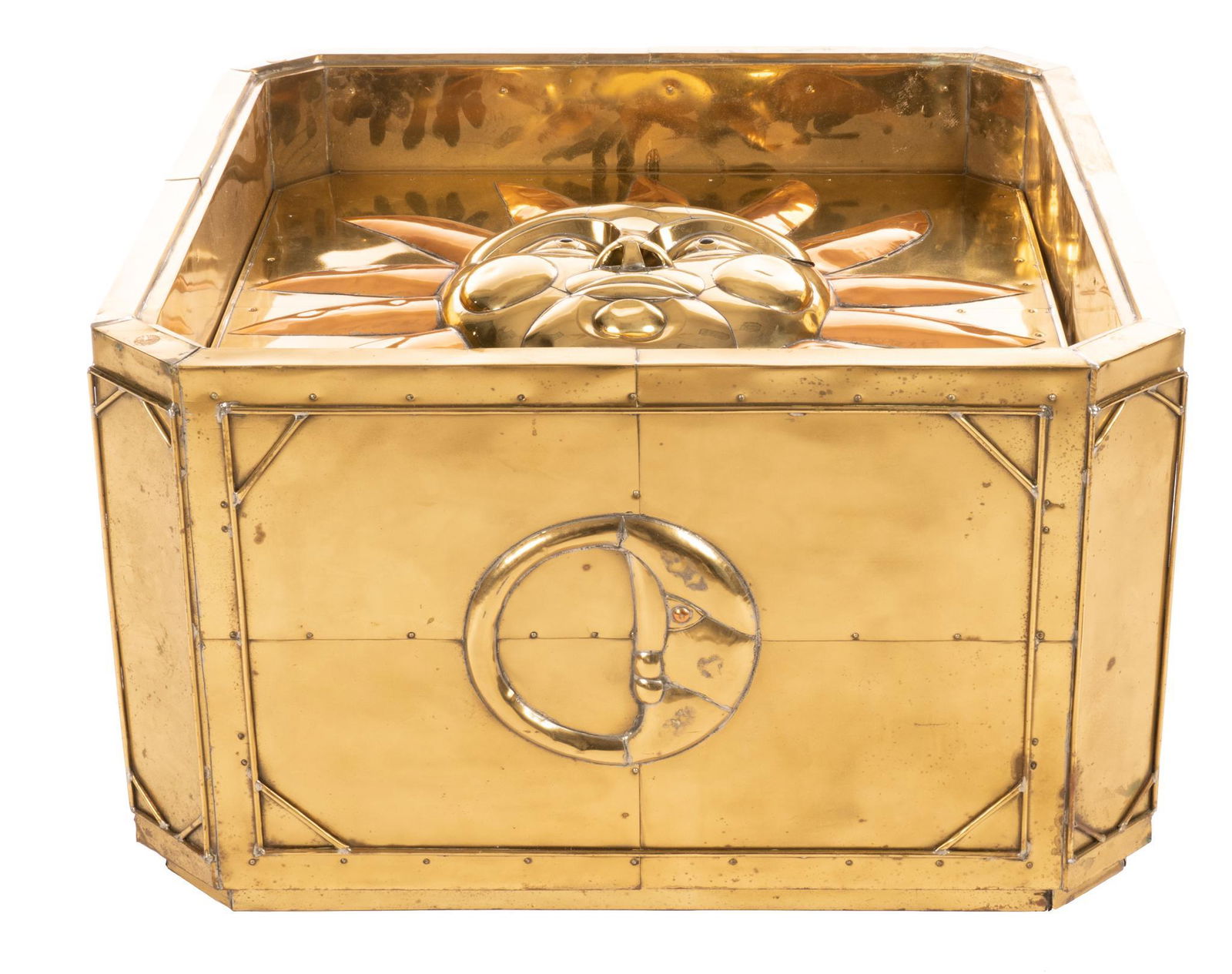 Sergio Bustamante (b.1949, MEX),  Sun and Moon Coffee Table (1 of 6)