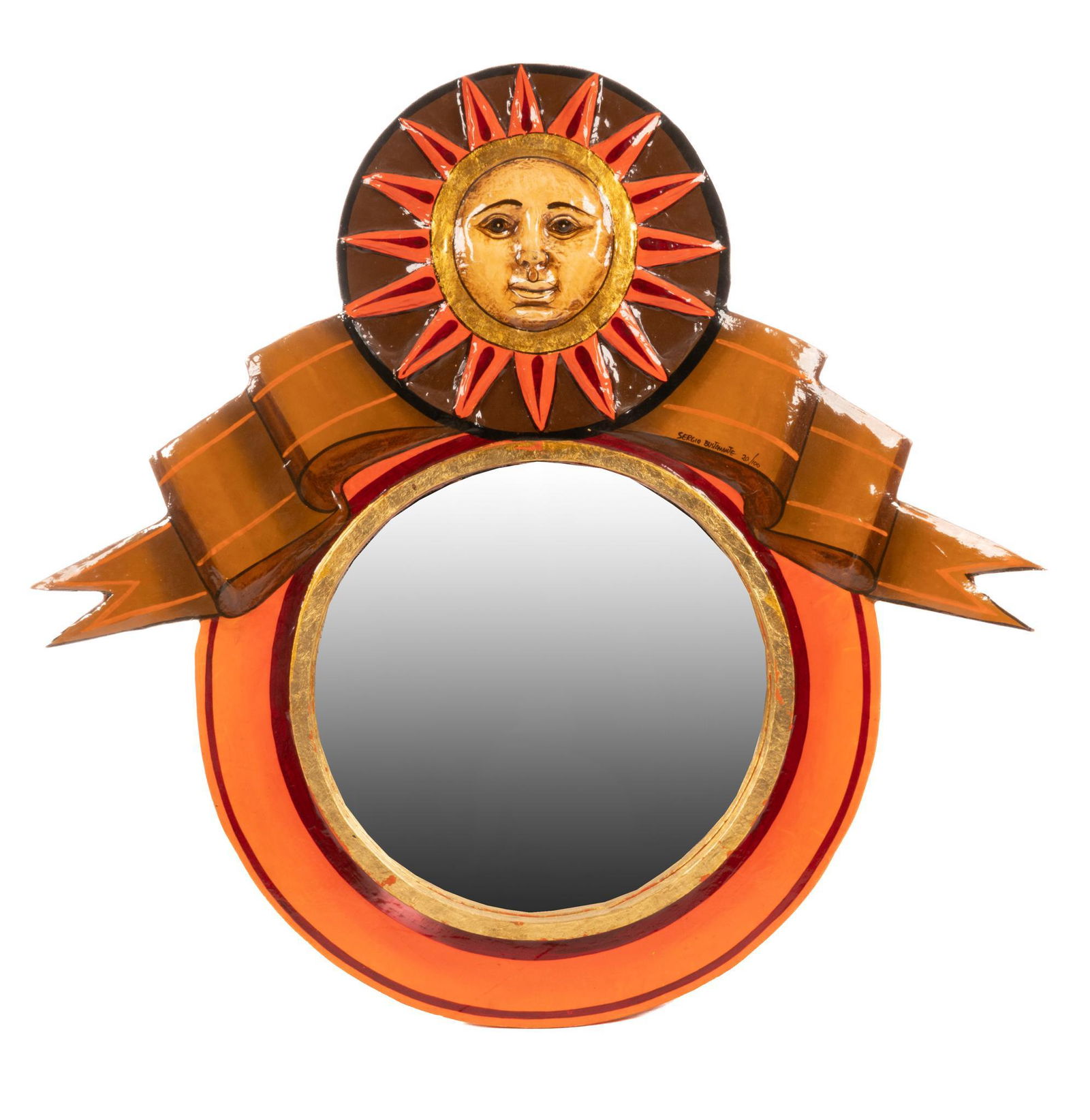 Sergio Bustamante (1949, MEX), Sun Mirror (1 of 4)
