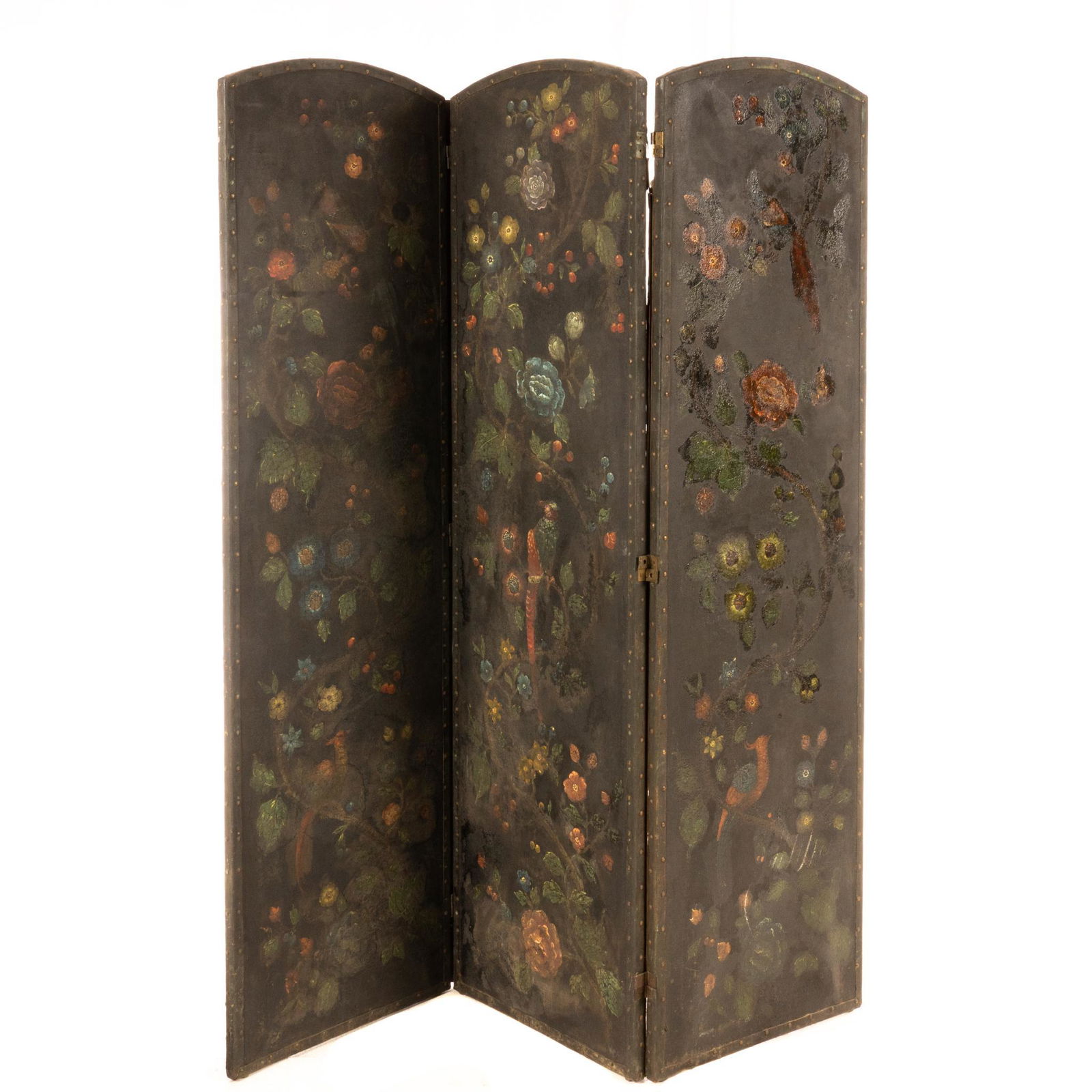 Mexican Leather Room Divider (1 of 4)