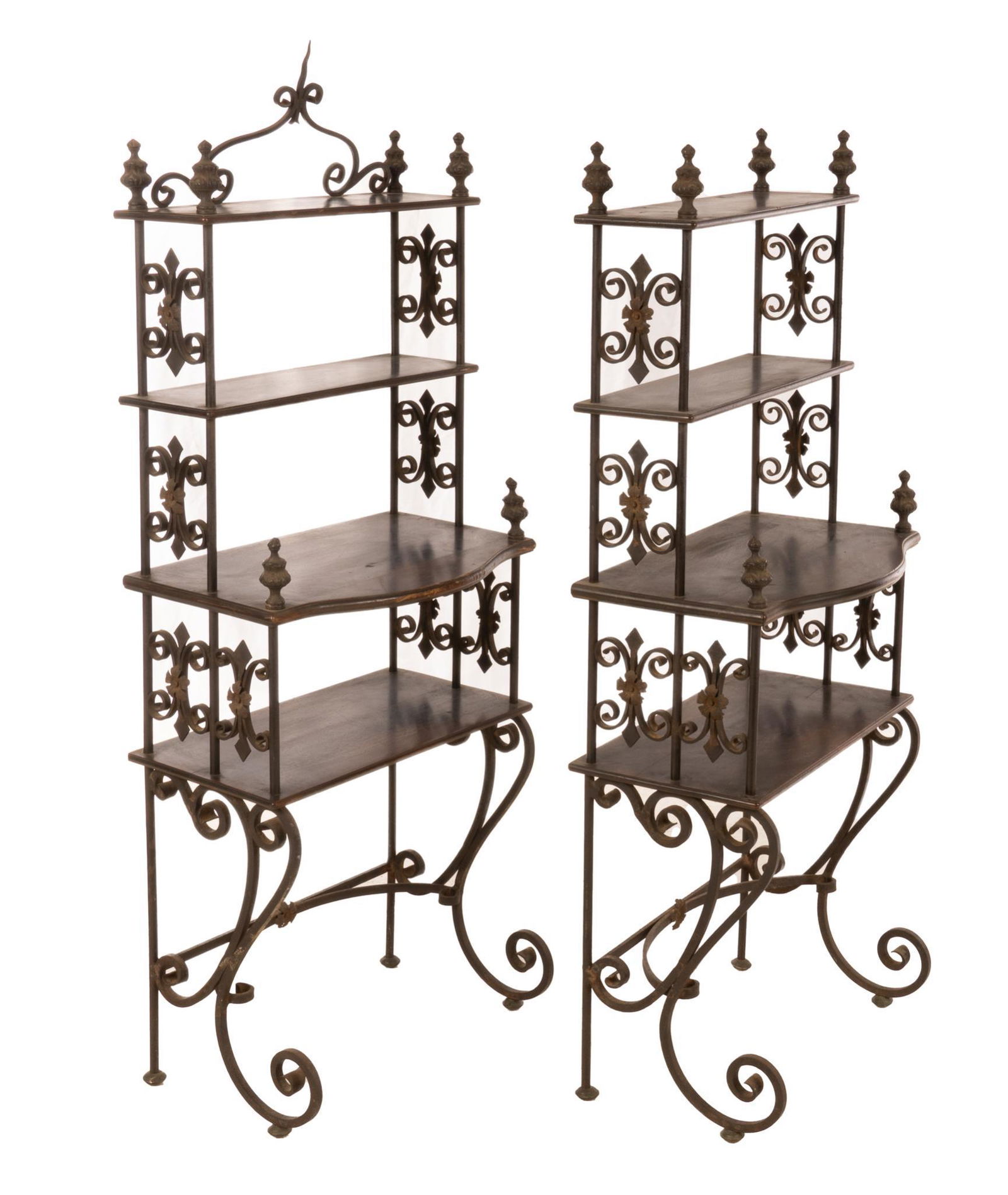 Pair of Hacienda Style Book Shelves (1 of 5)