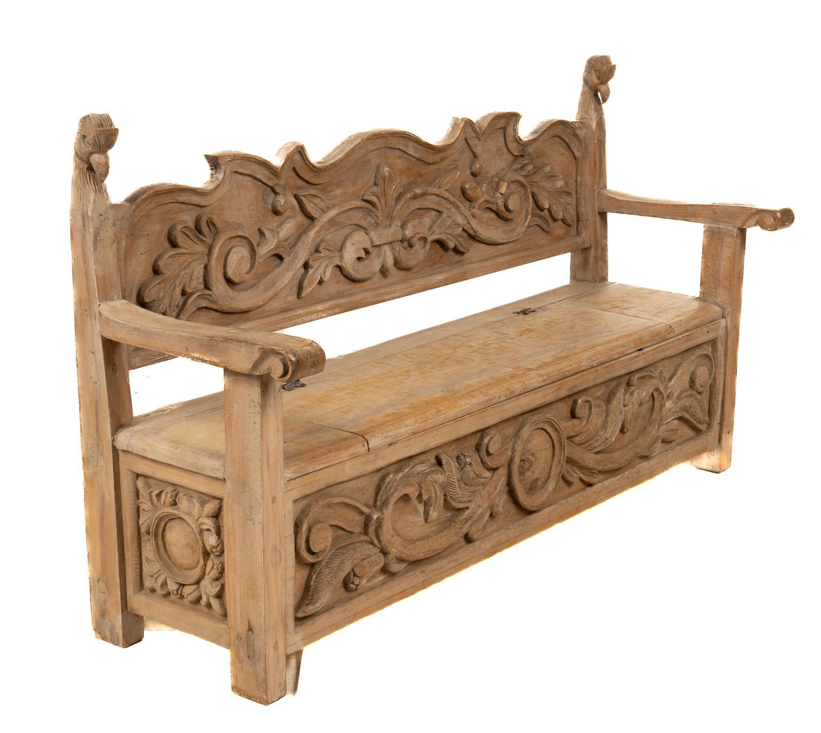 Spanish Colonial Style Bench (1 of 7)