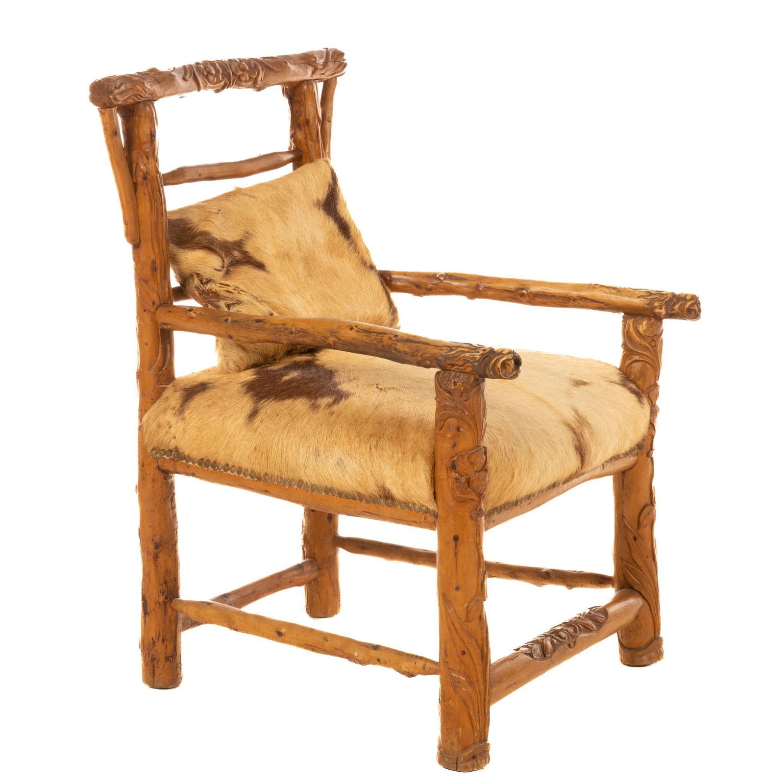 Cowhide Arm Chair (1 of 6)