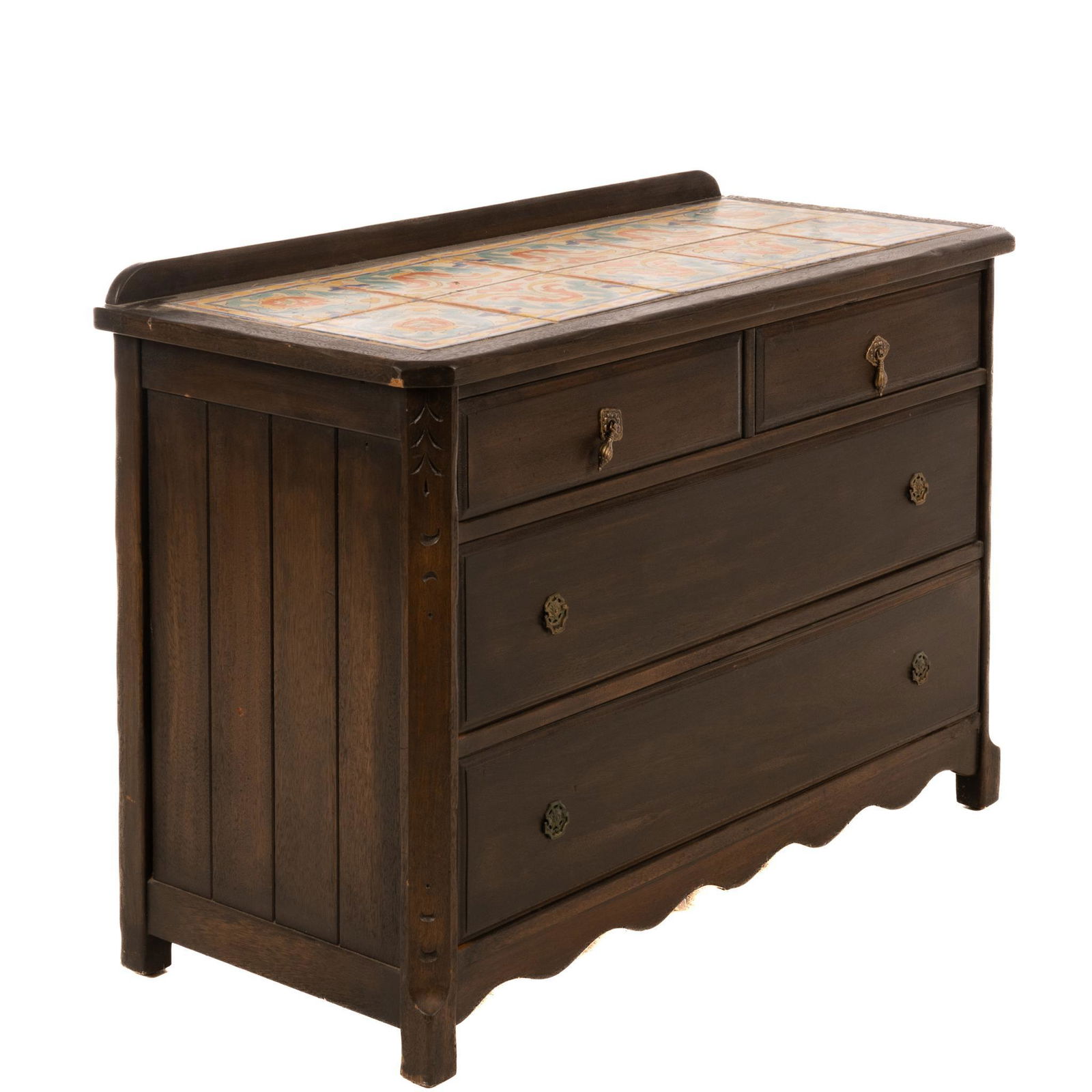 California D&M Tile Top Chest of Drawers (1 of 4)