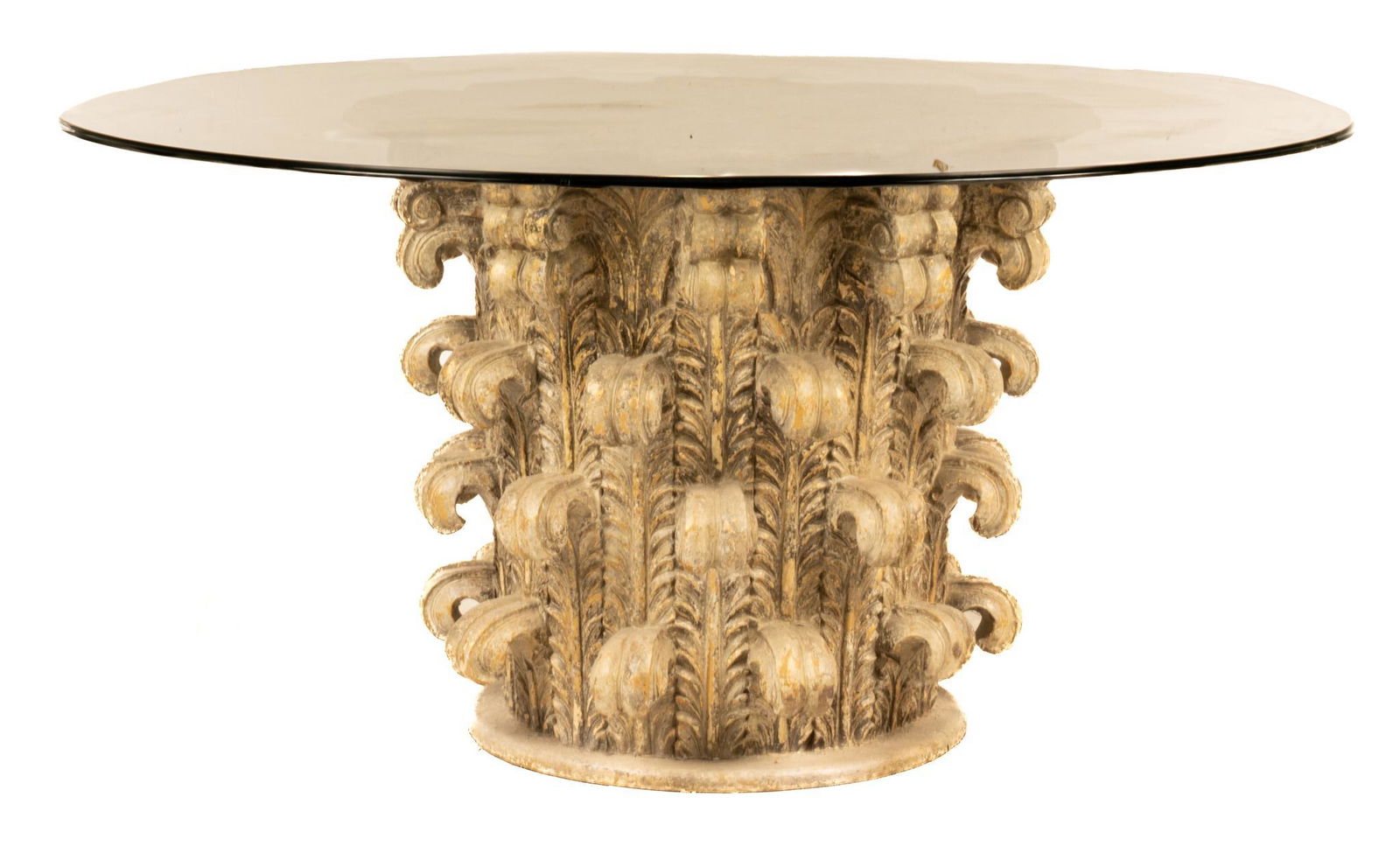 Architectural Glass Top Table (1 of 4)