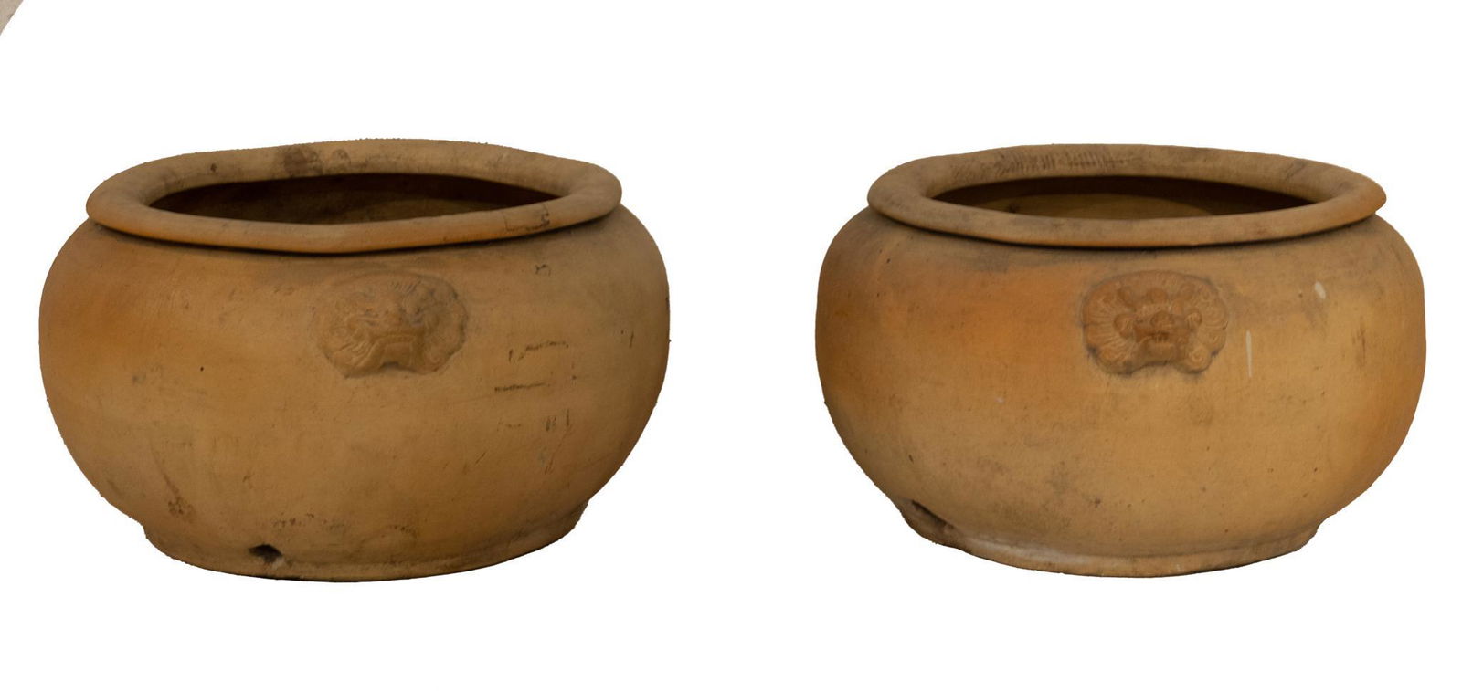 Pair of Terracotta Planters (1 of 5)