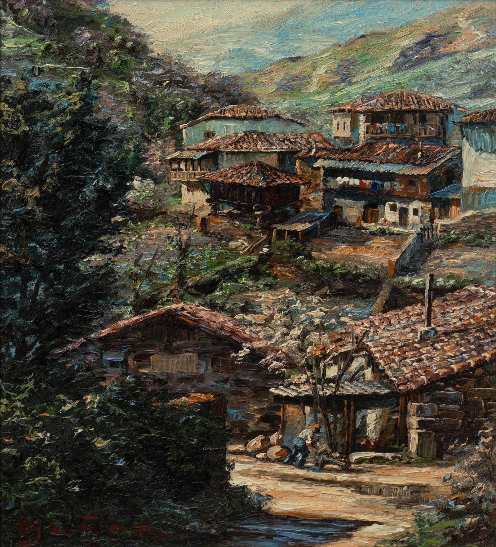 Maria Munoz Renedo (1929-2003, Leon, Spain), "Carballo", 1980 (1 of 5)