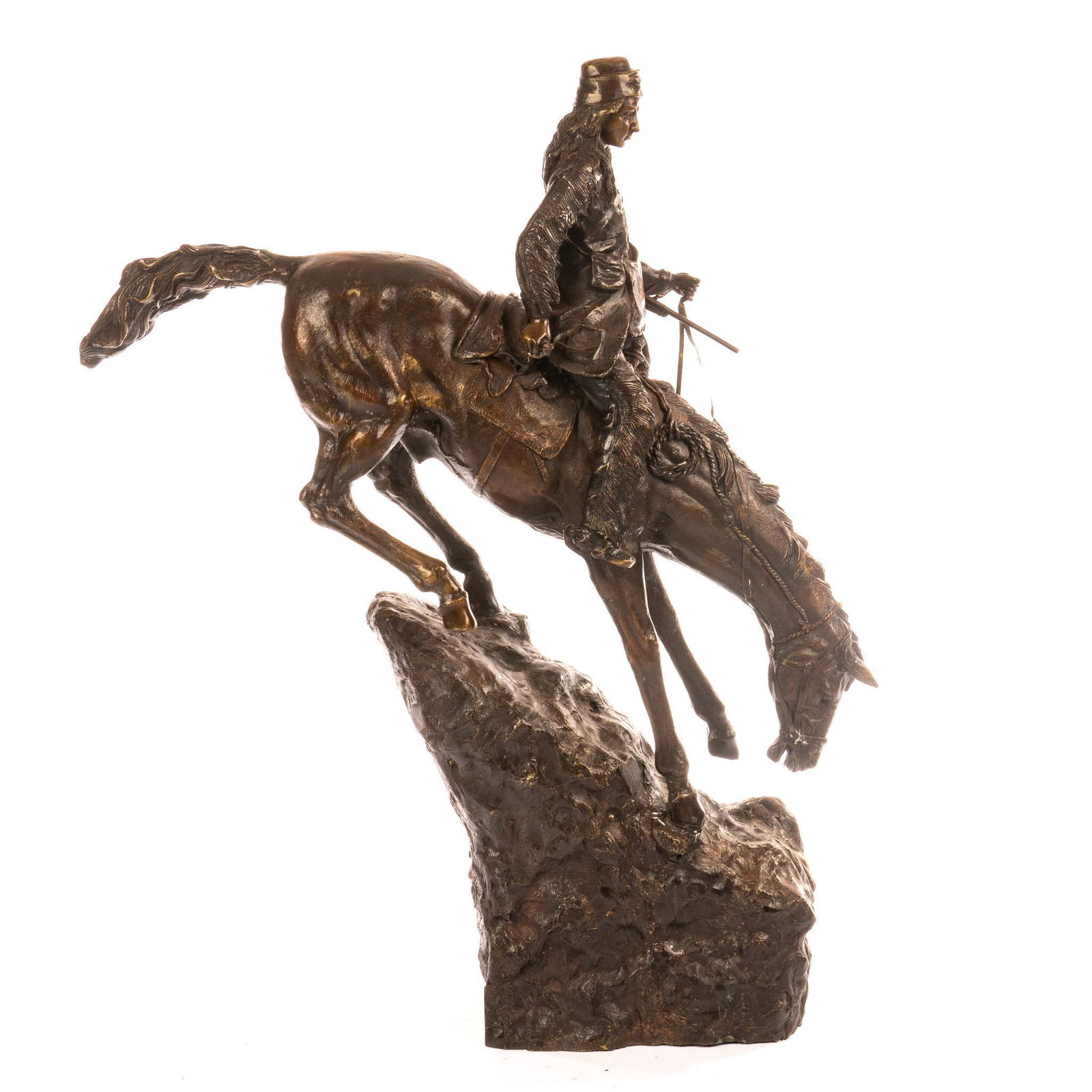 After Frederic Remington (1861-1909), "Mountain Man" (1 of 5)
