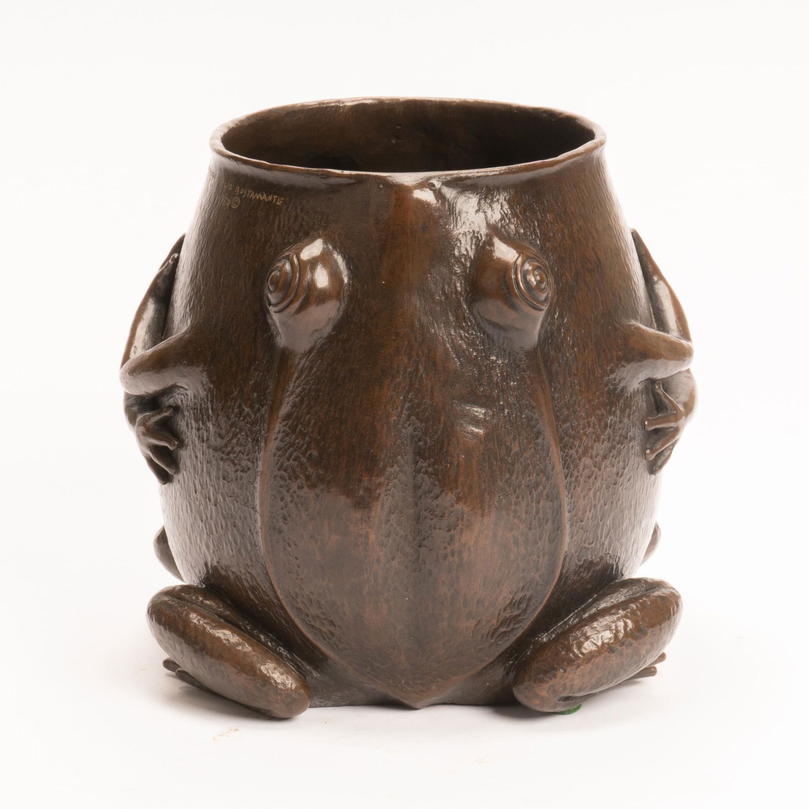 Sergio Bustamante (b.1949, MEX), Frog Vase (1 of 5)