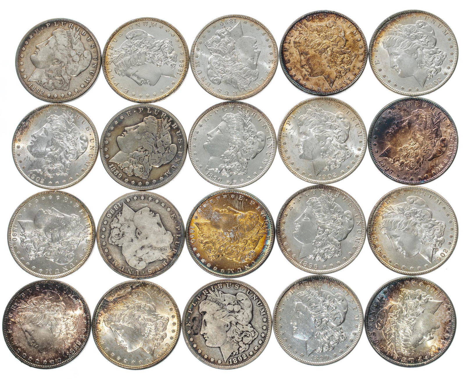 (20) Morgan Silver Dollars (1 of 2)
