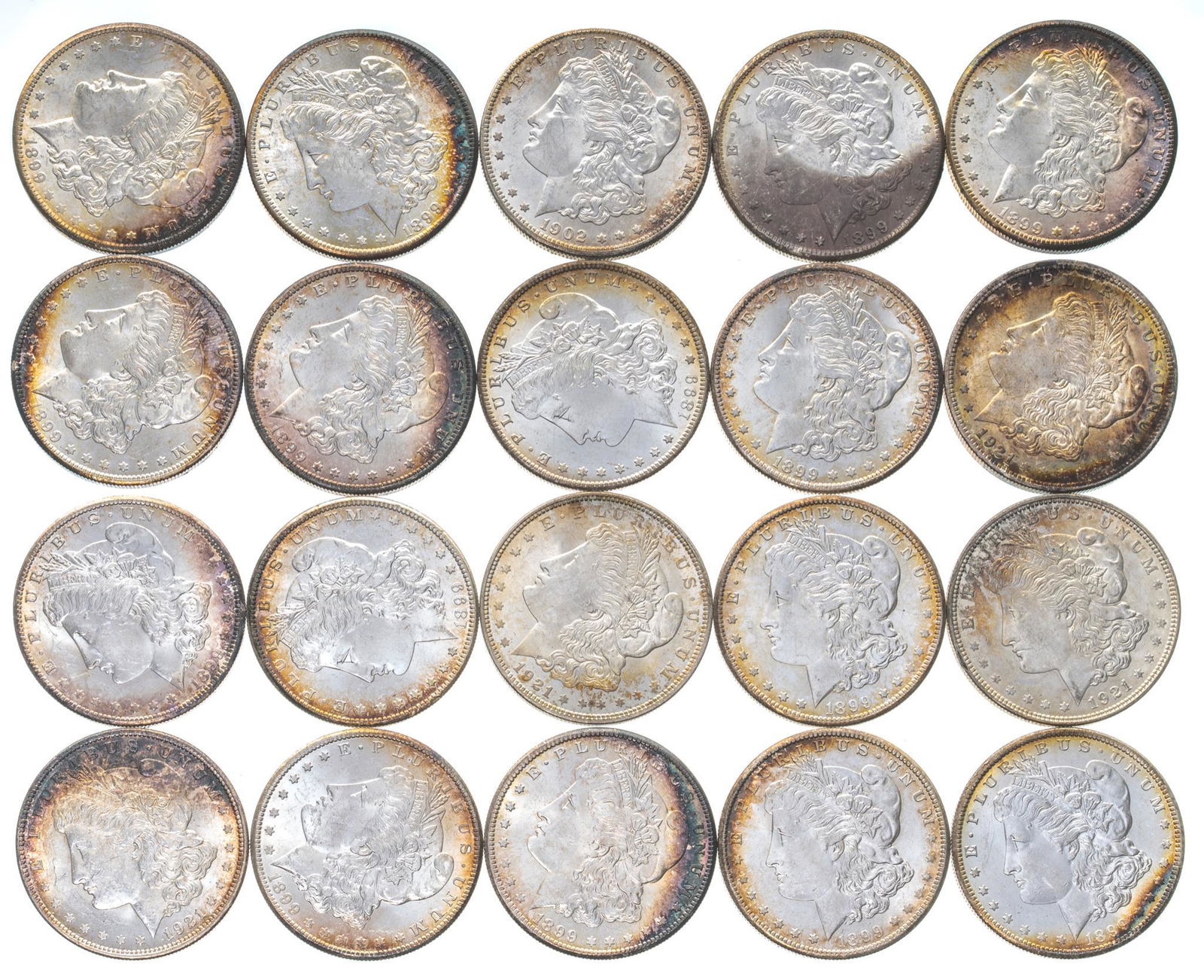 (20) Morgan Silver Dollars (1 of 2)